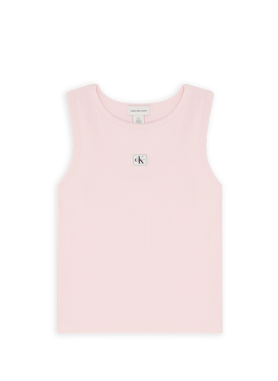 Débardeur en coton côtelé  Cloud pink