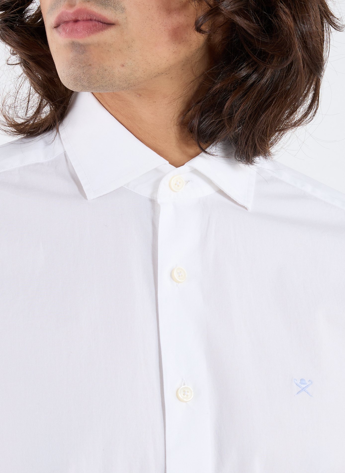  Cotton shirt HACKETT White
