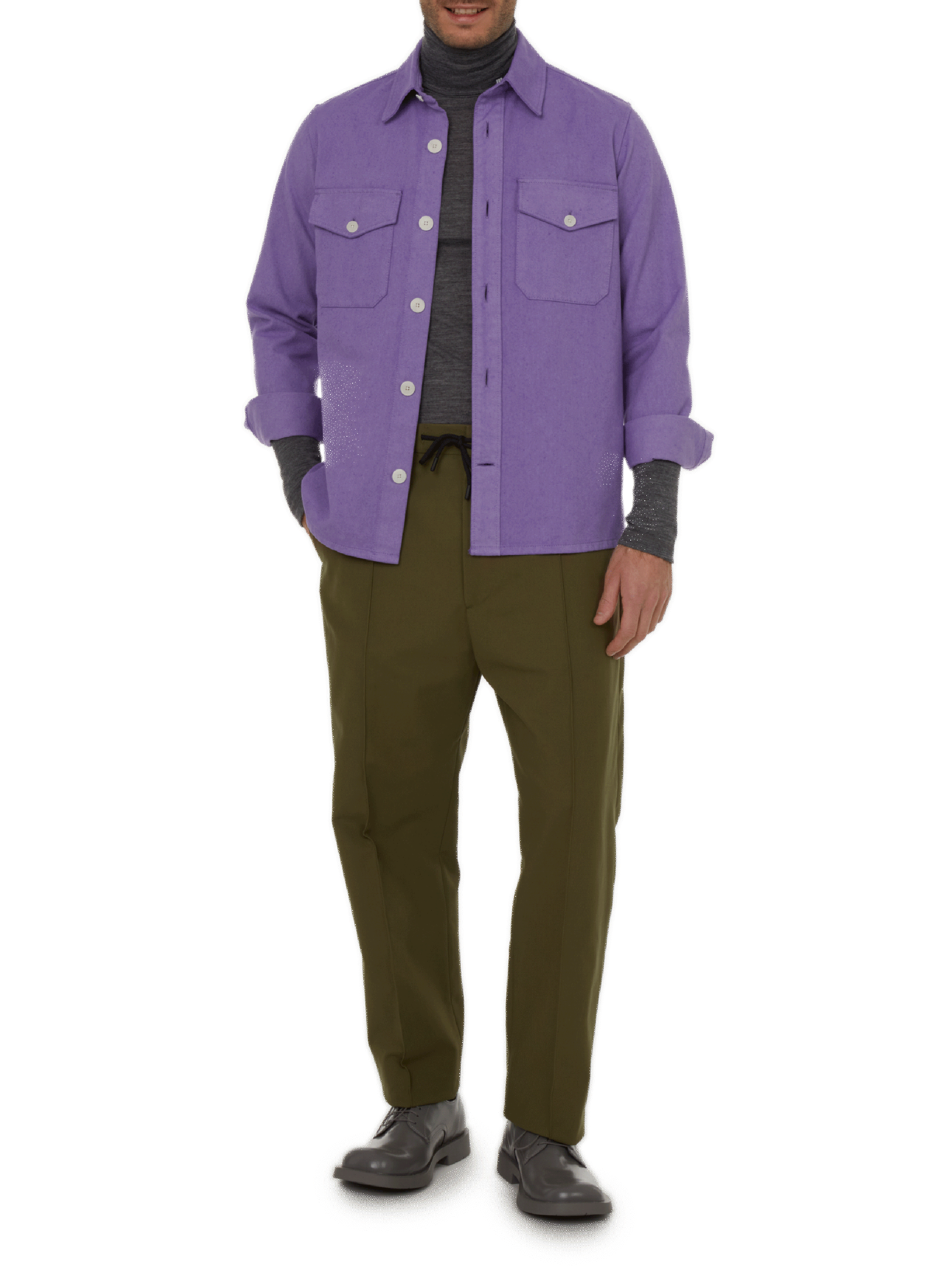 Chemise en coton  EDITIONS 102 Violet