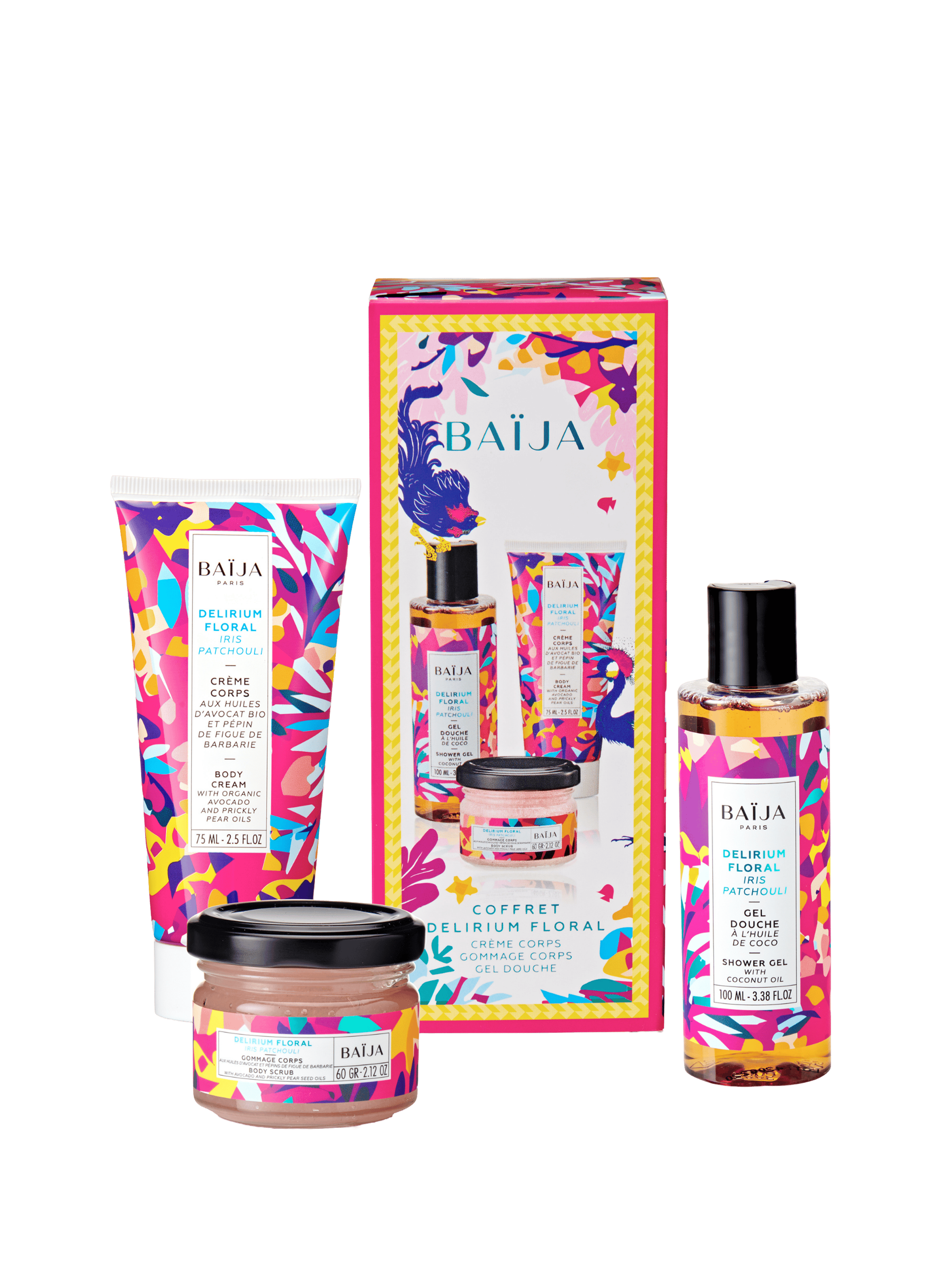 Coffret soin du corps Delirium Floral BAIJA No color