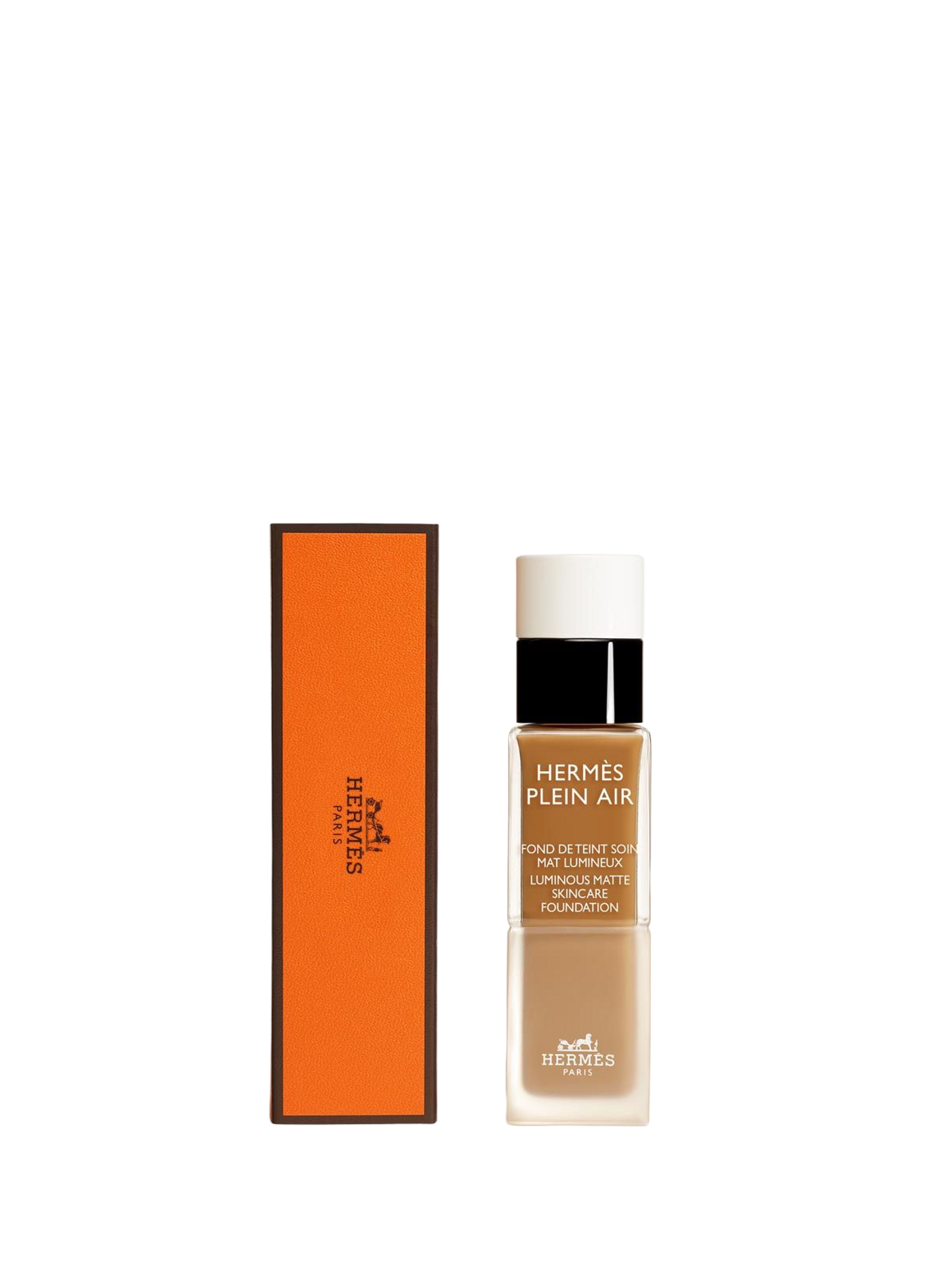 Hermès Plein Air - Matte luminous foundation care HERMÈS Caramel