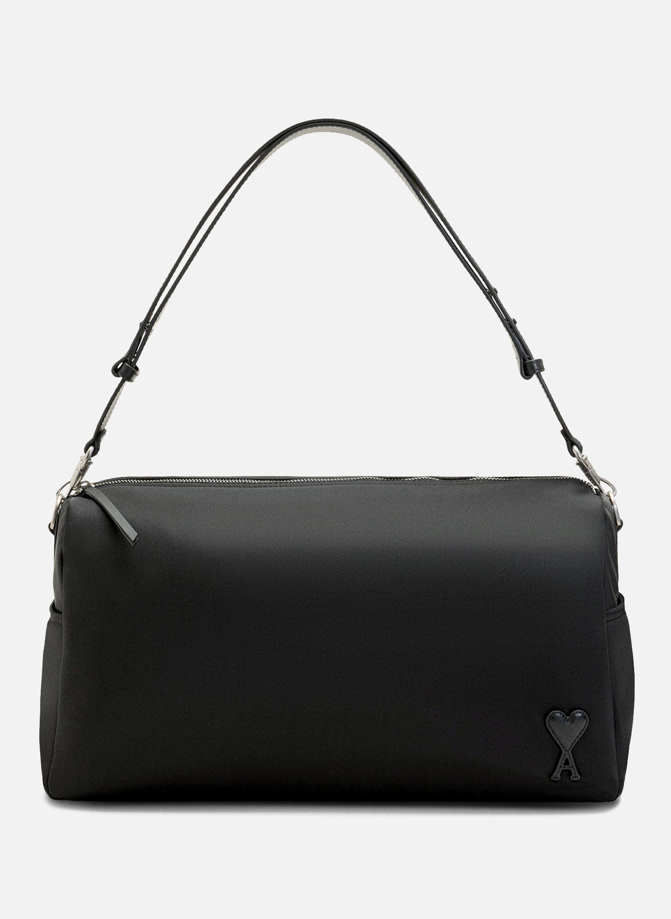 Sac Marcel Large En Nylon Ouatiné unisexe AMI PARIS Noir