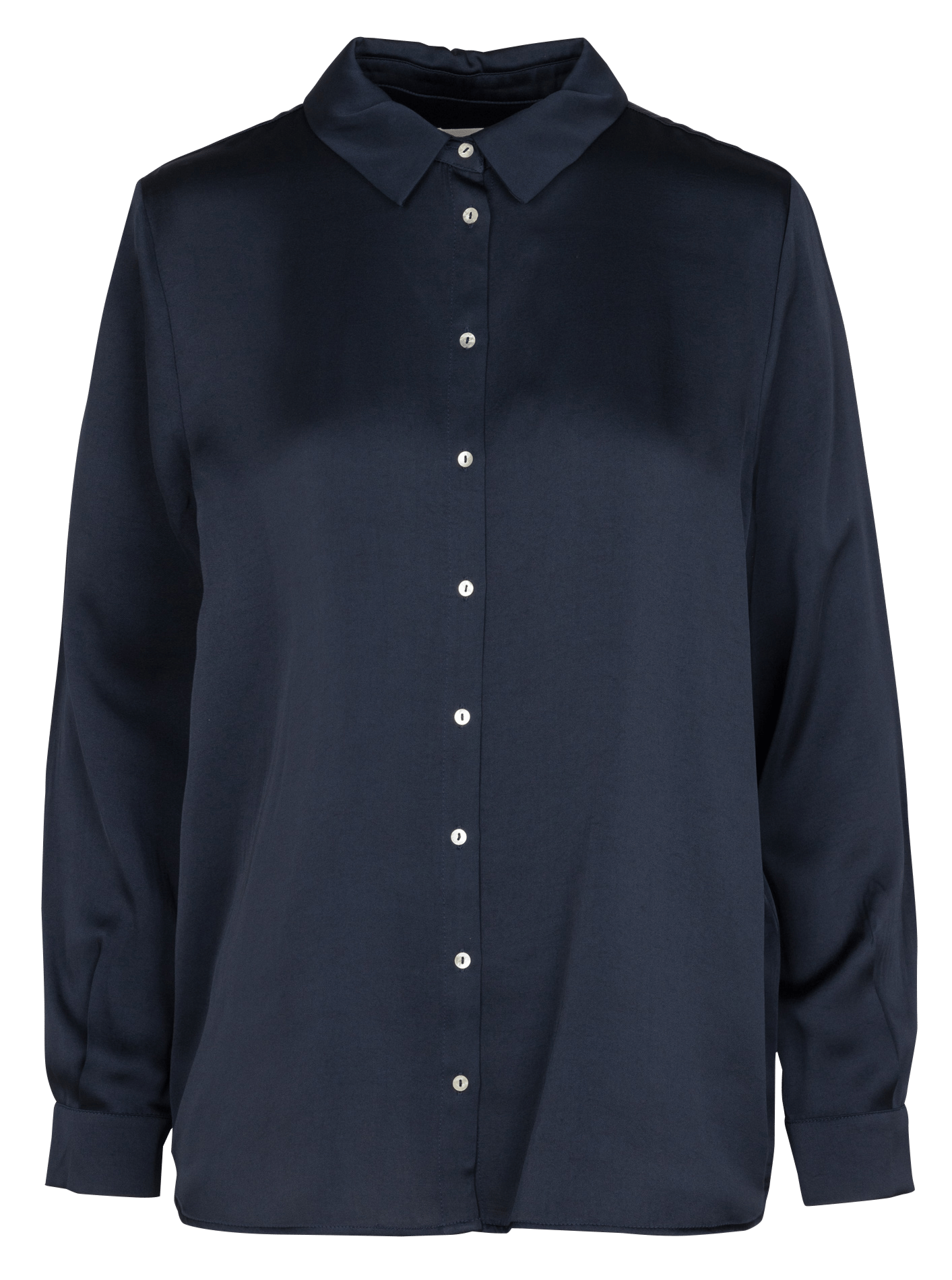 Chemise droite col classique satinée carla MAISON 123 Violet