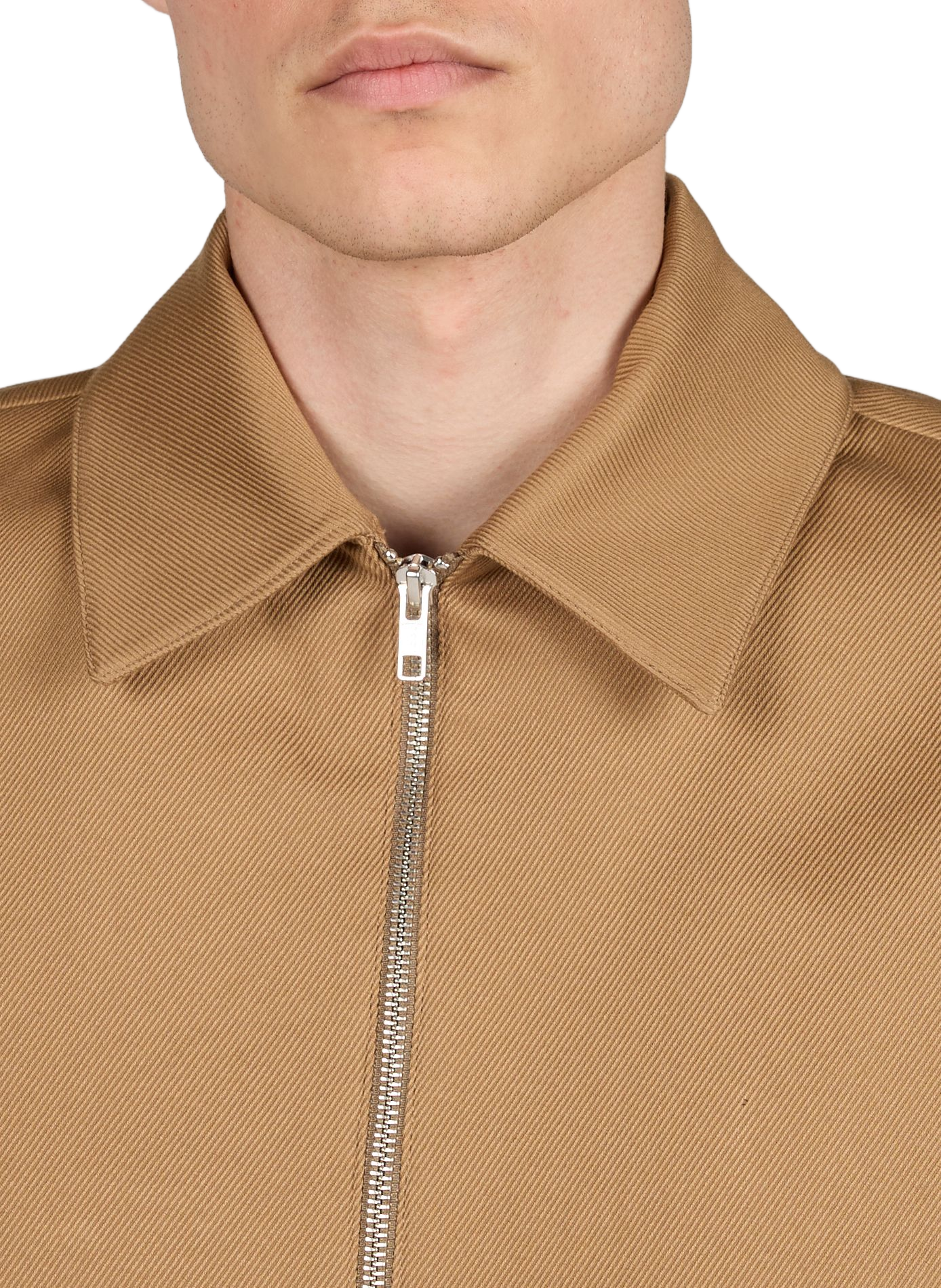 Jacket Hoch with classic collar SAISON 1865 Beige