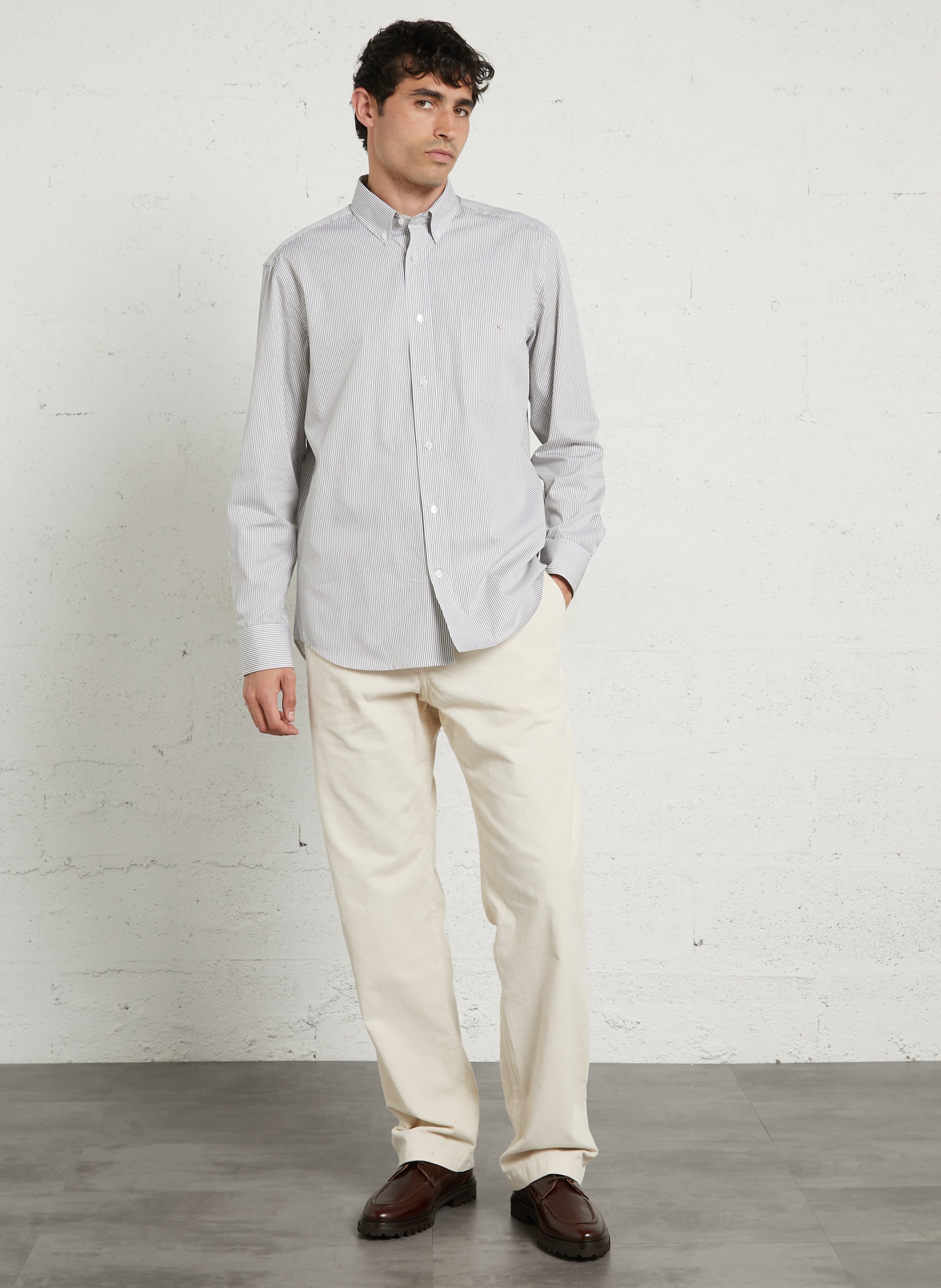 Derbies en cuir niels BOBBIES Marron