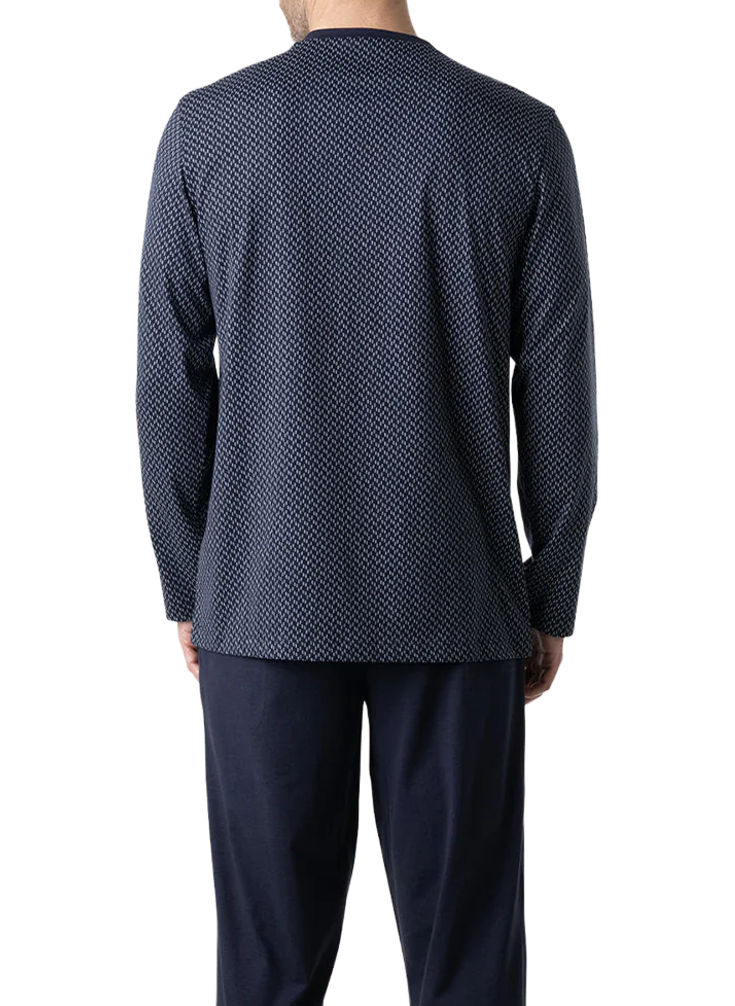 Long cotton pajamas EMINENCE Blue