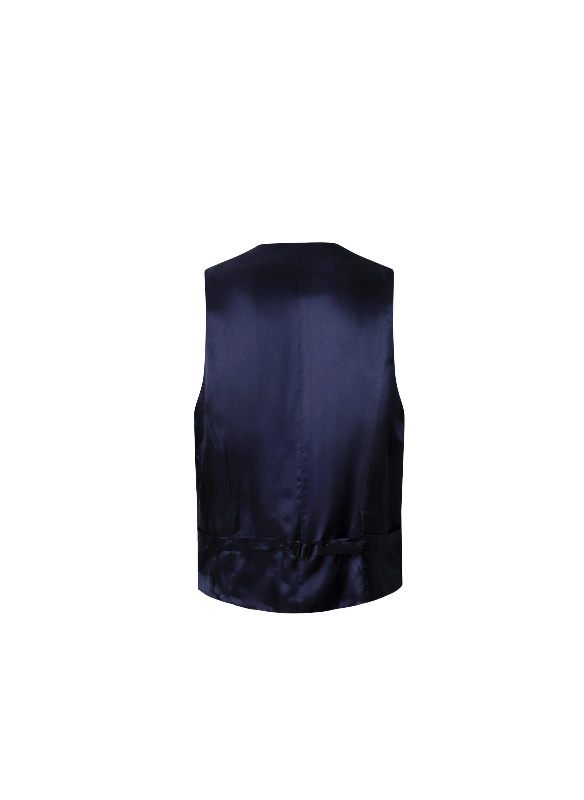 Gilet droit en laine HACKETT Blue