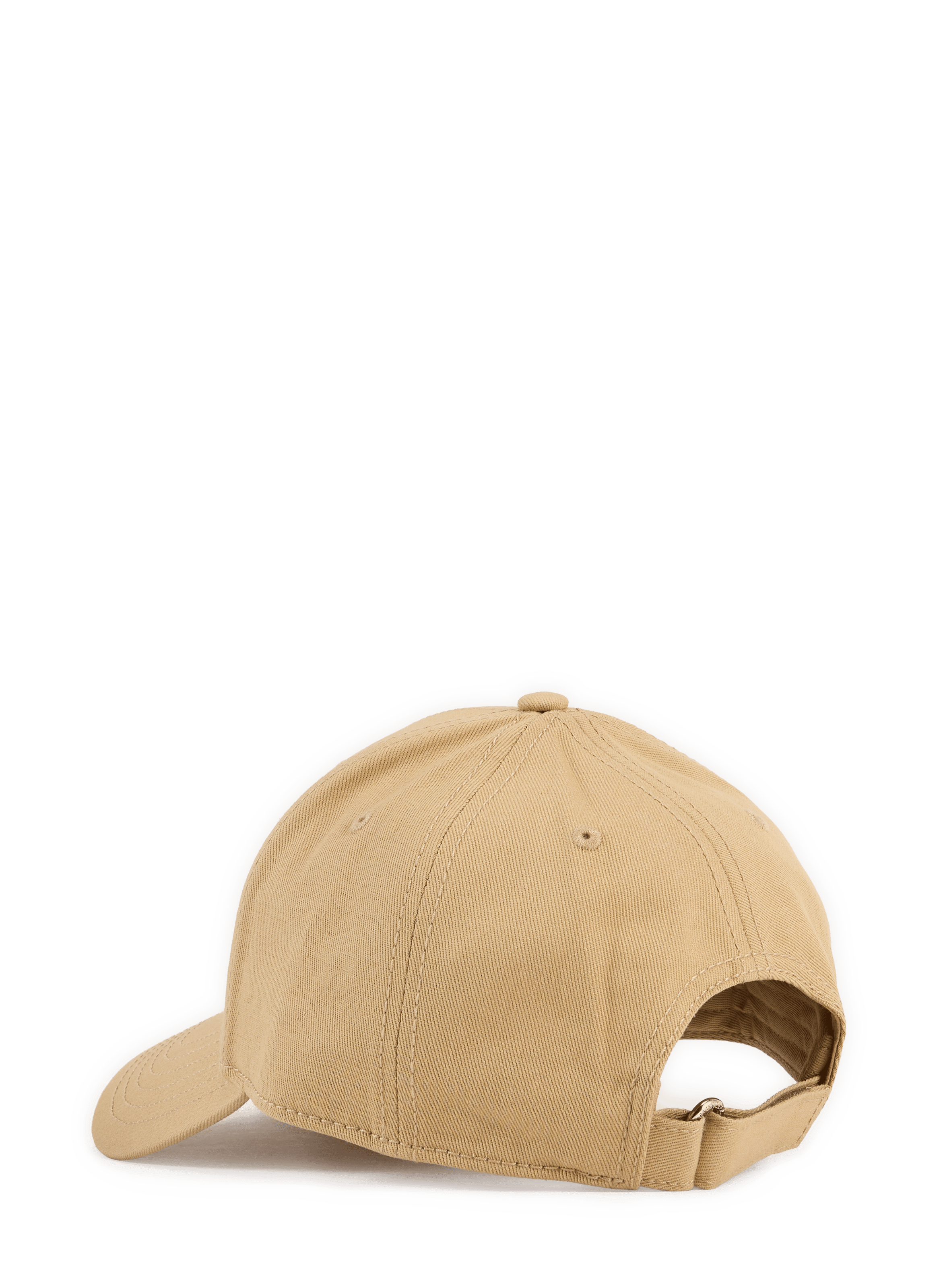 Cotton Baseball Cap MONCLER Beige