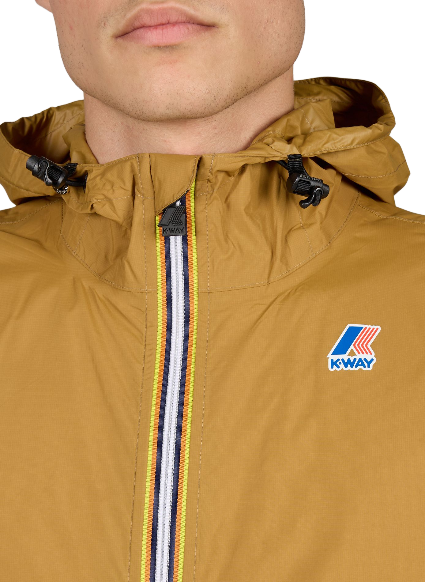 Jacket The real Claude 4.0 K-WAY Brown