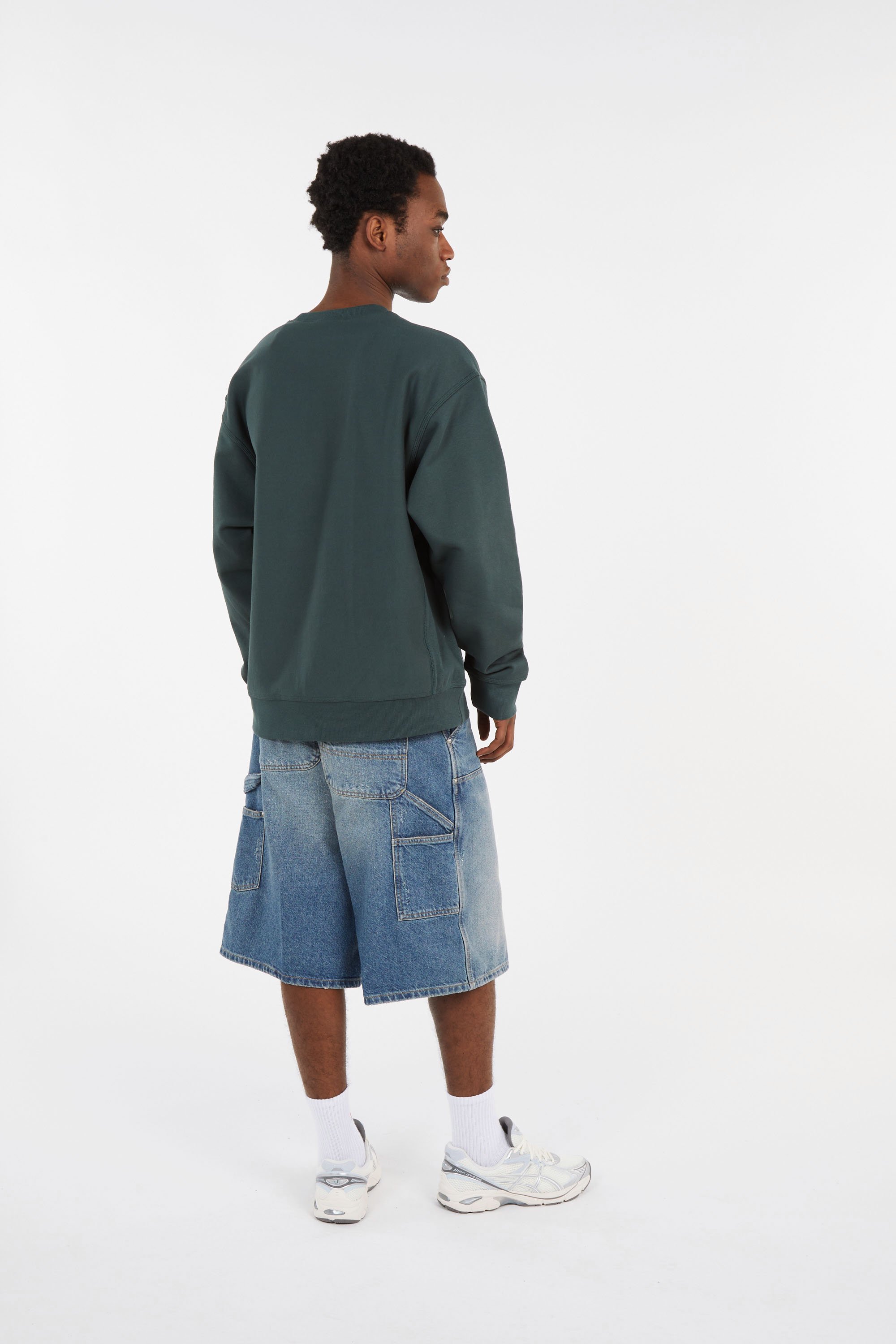 Sweatshirt american script CARHARTT WIP Vert