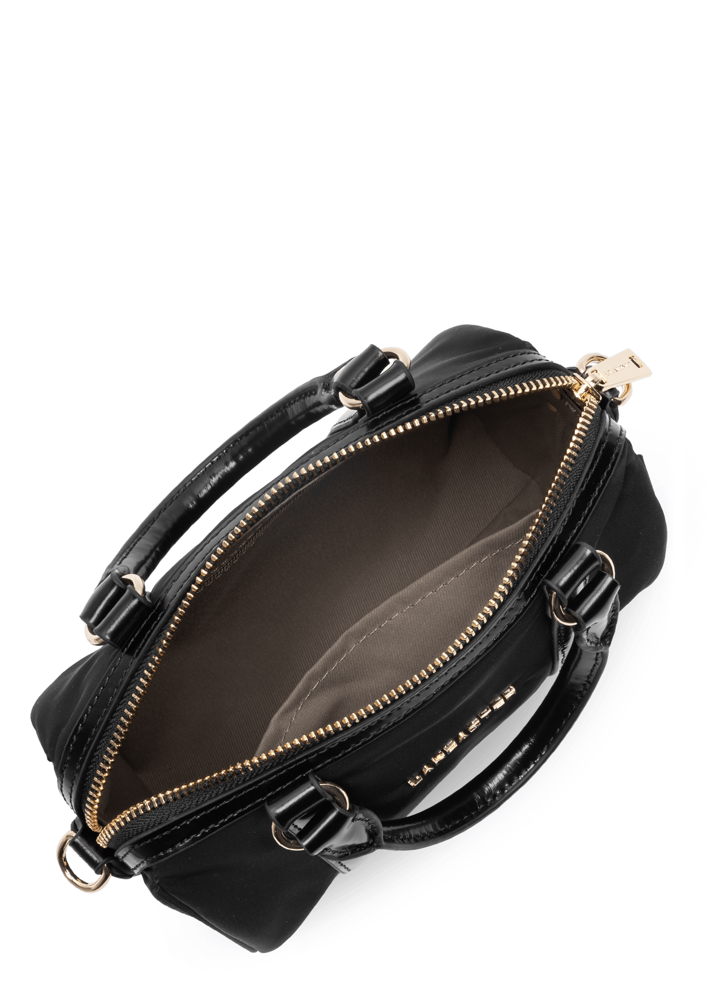 Petit sac polochon - basic ana LANCASTER Noir