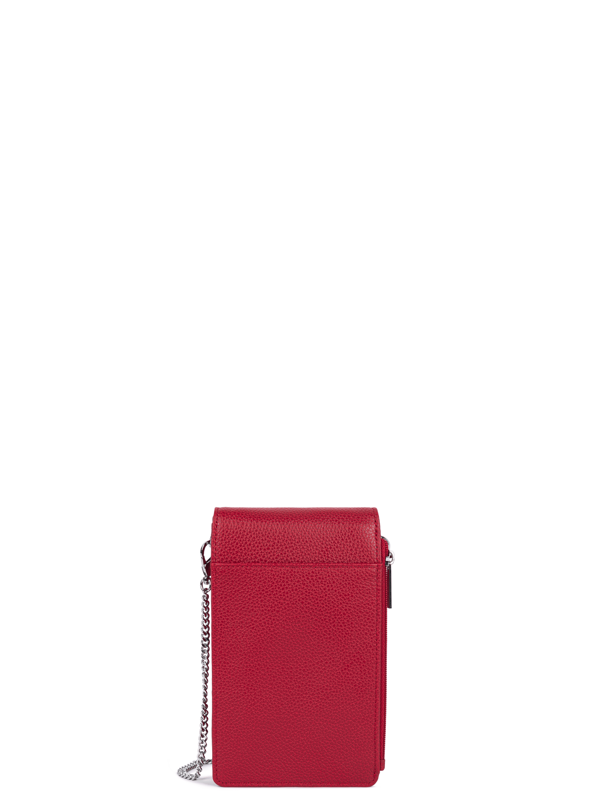 Pochette smartphone - foulonné pm LANCASTER Rouge
