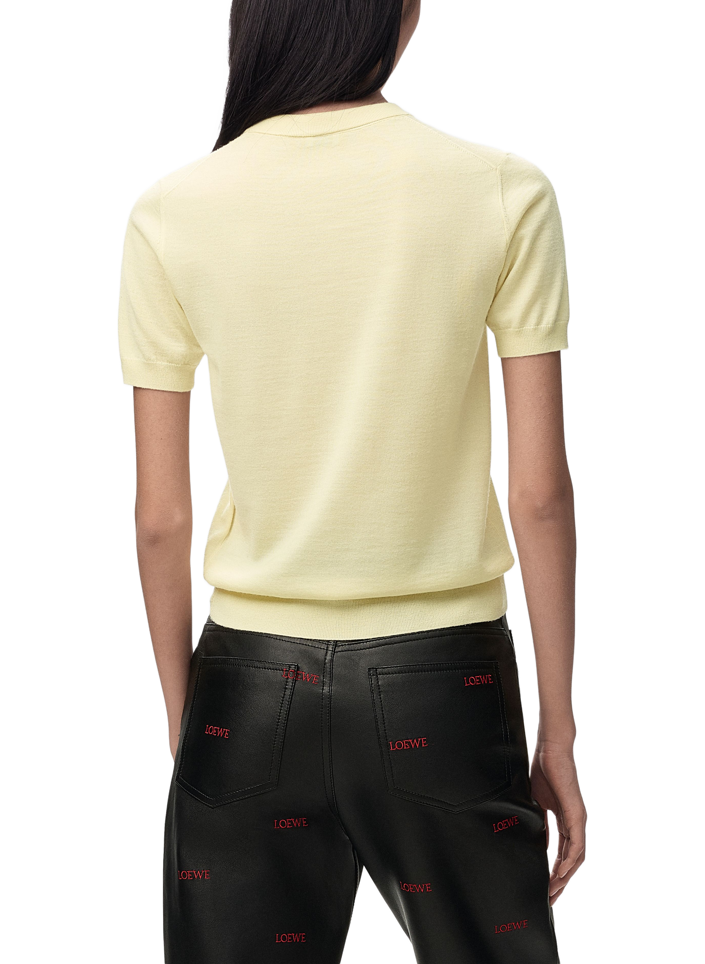 Merino wool sweater LOEWE Yellow