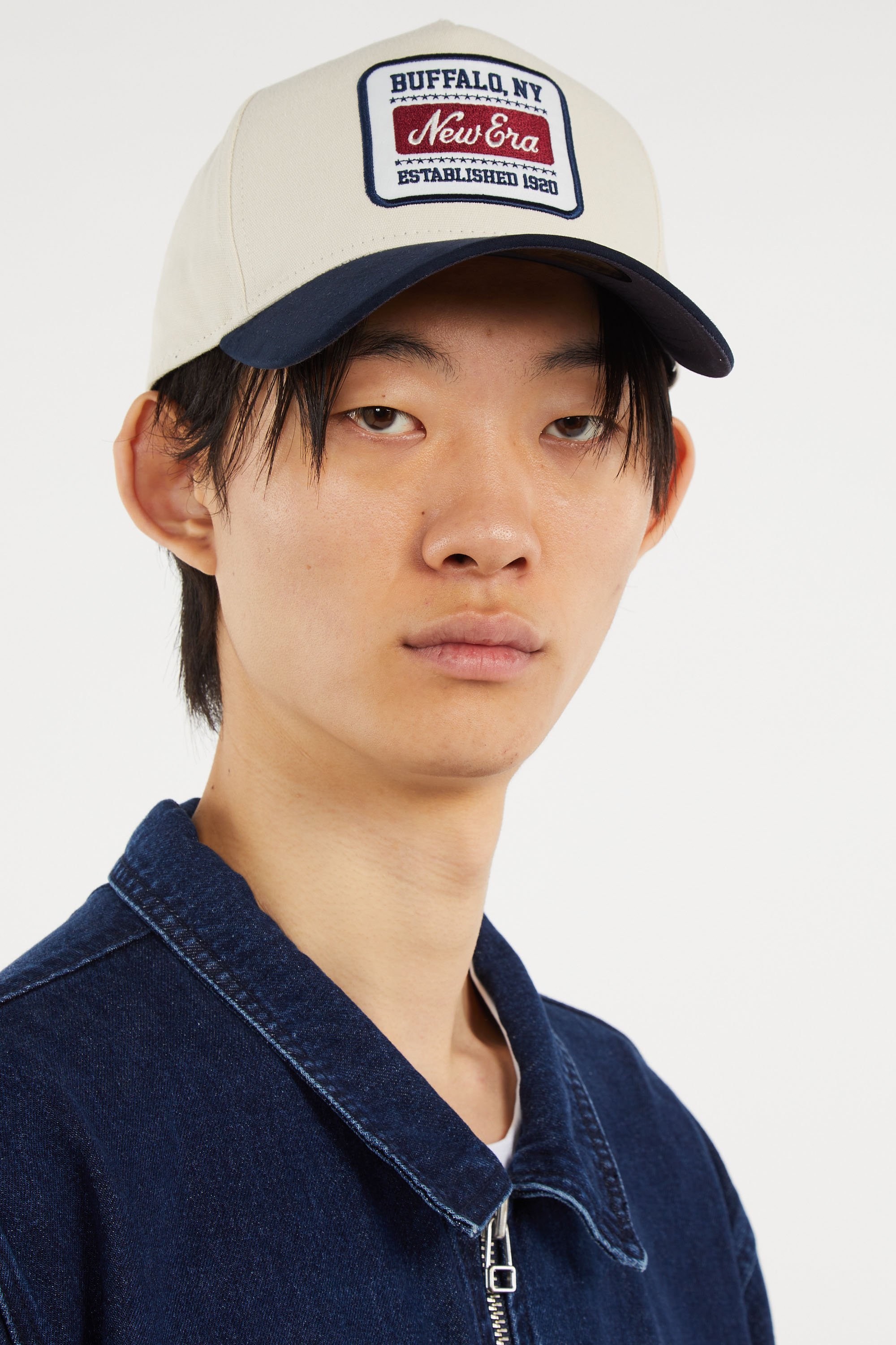 Casquette ne patch suede eframe newera  ltcnvy NEW ERA Beige