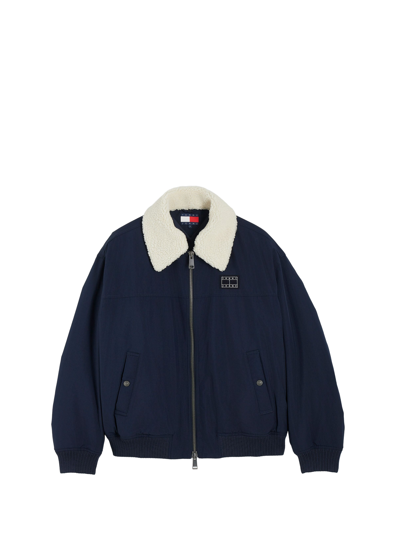 Fliegerjacke mit synthetischem Pelzkragen TOMMY HILFIGER Blau