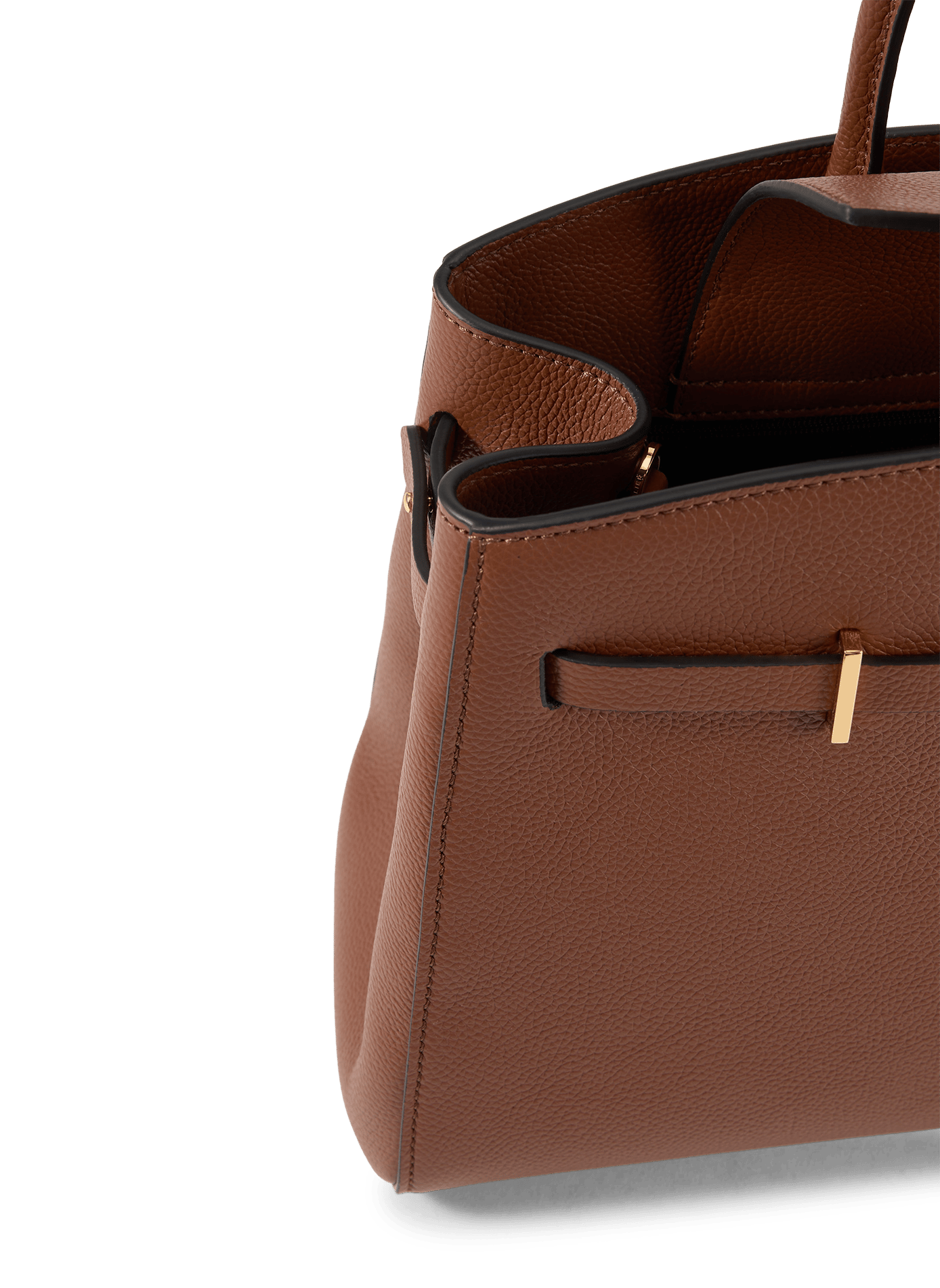 Lederhandtasche DEMELLIER LONDON Braun
