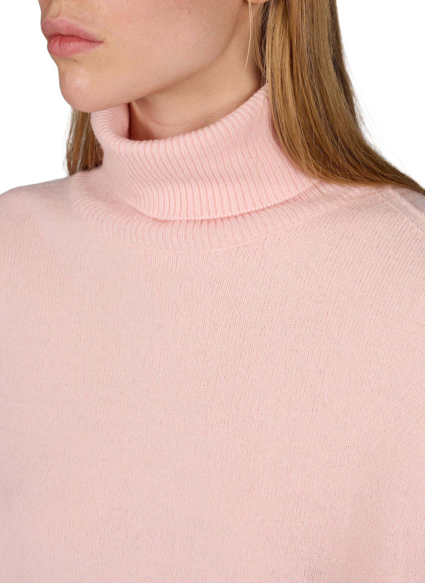 Wool turtleneck jumper CLOSED Pink