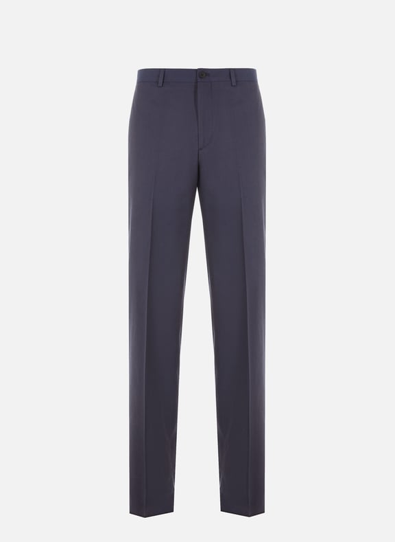 Pantalon slim en coton Bleu by SAISON 1865 SAISON 1865 Pantalon slim en coton Bleu