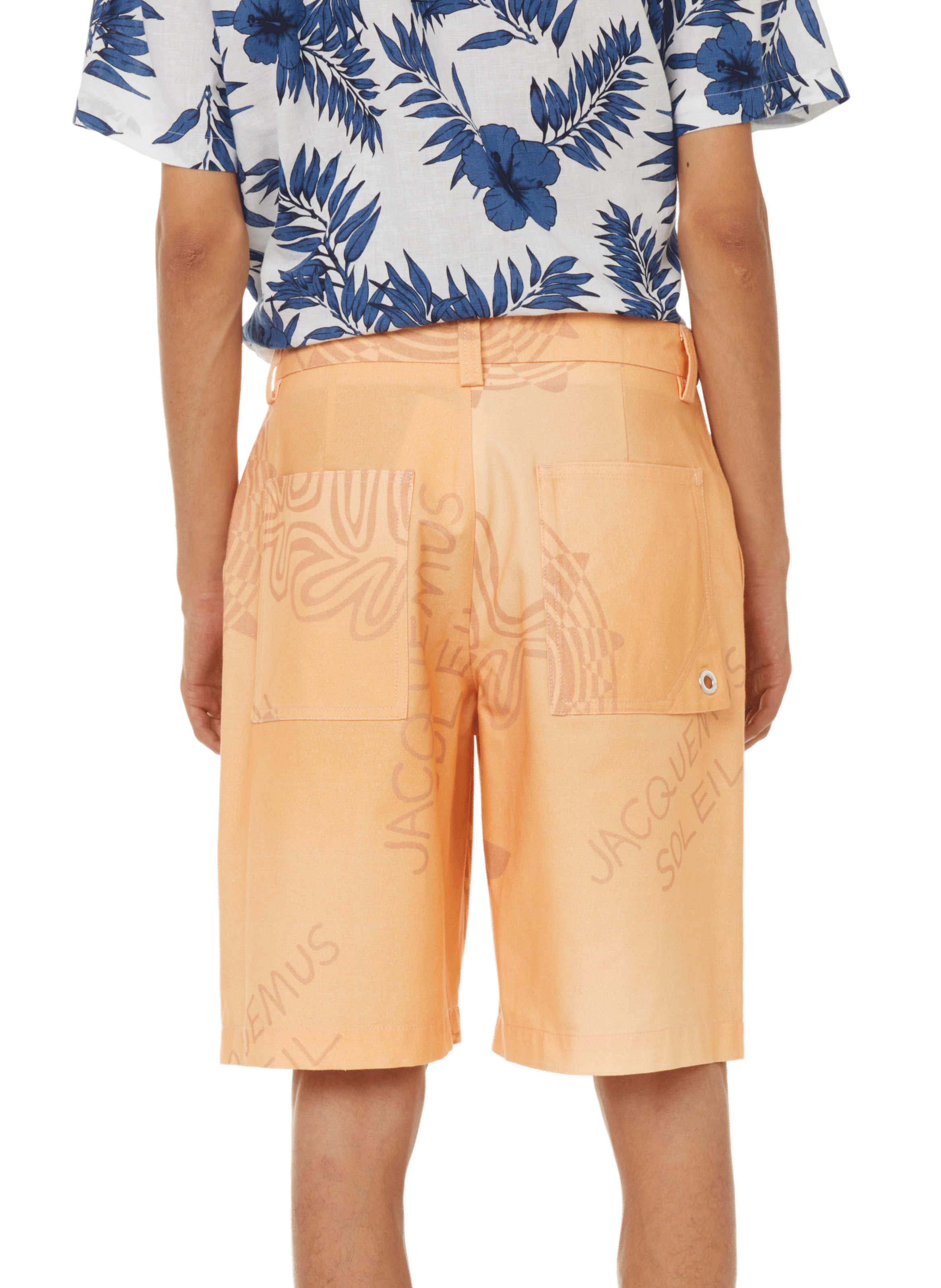 Le Short Tecido shorts  Orange