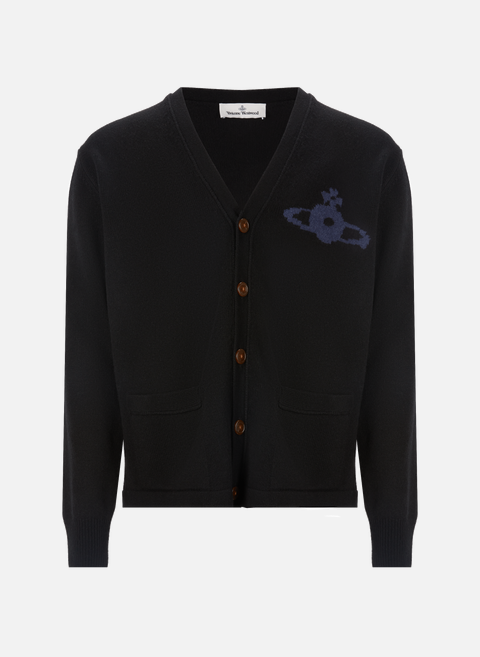 Wool and cashmere cardigan BlackVIVIENNE WESTWOOD 