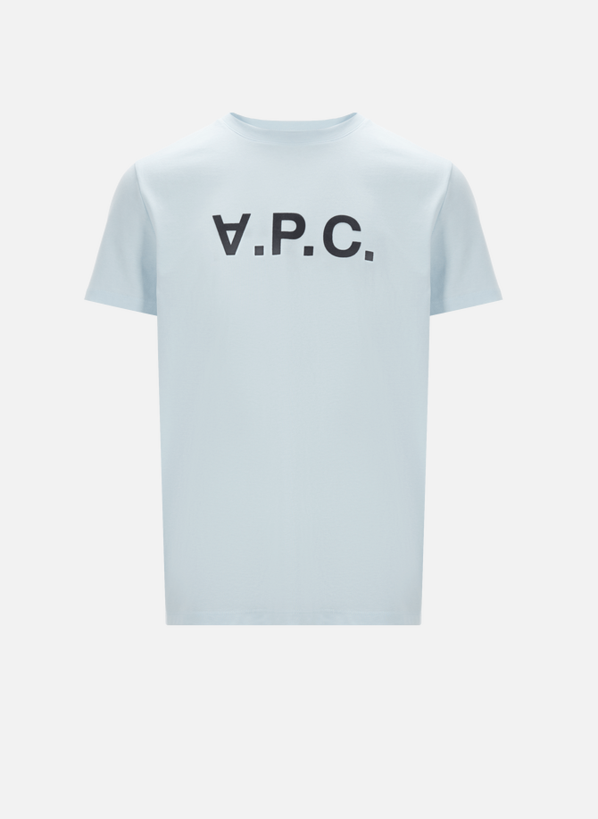 T-shirt à logo en coton A.P.C.