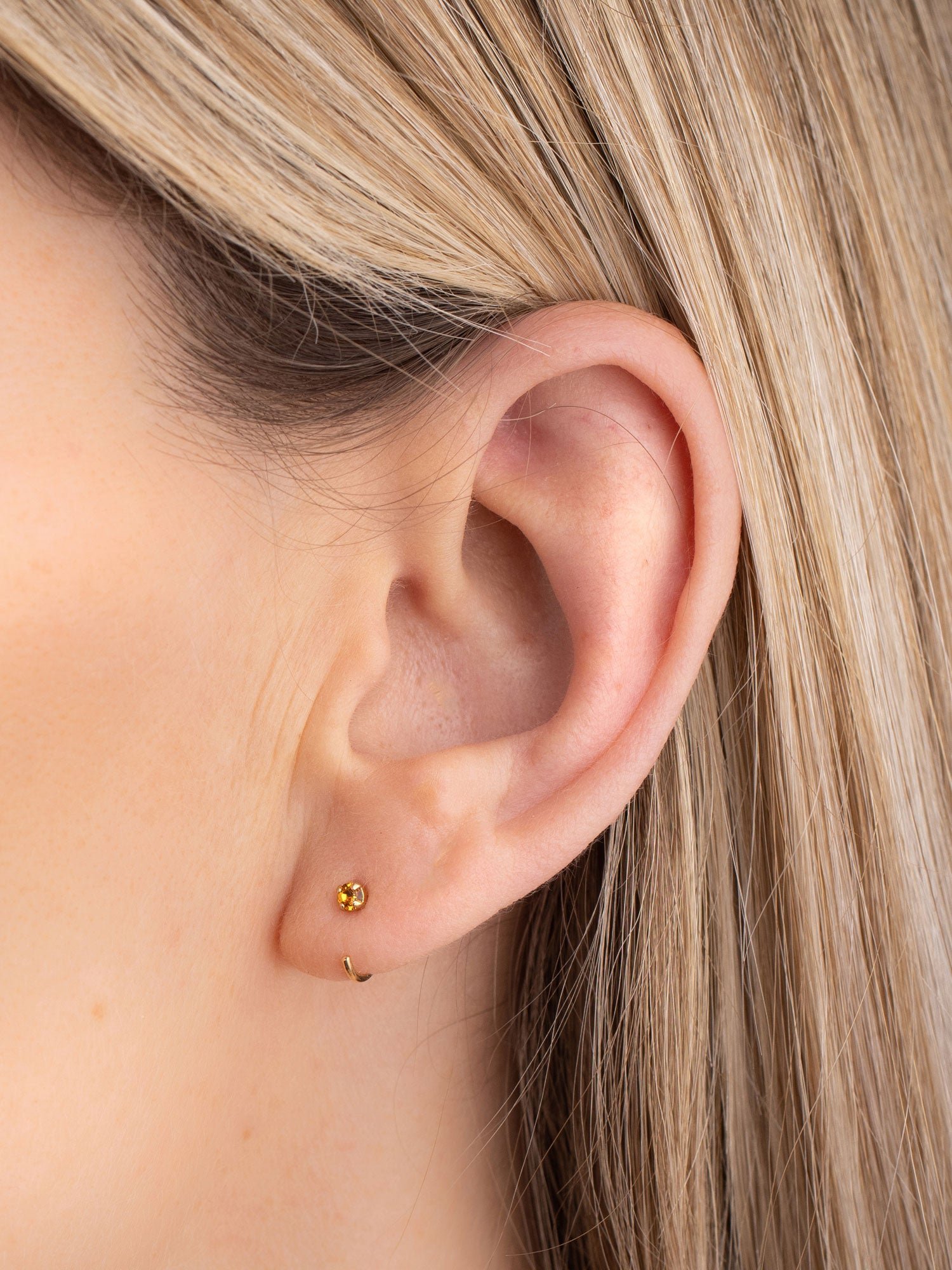 Paire de boucles d'oreilles dimitri APRIL PLEASE Argent