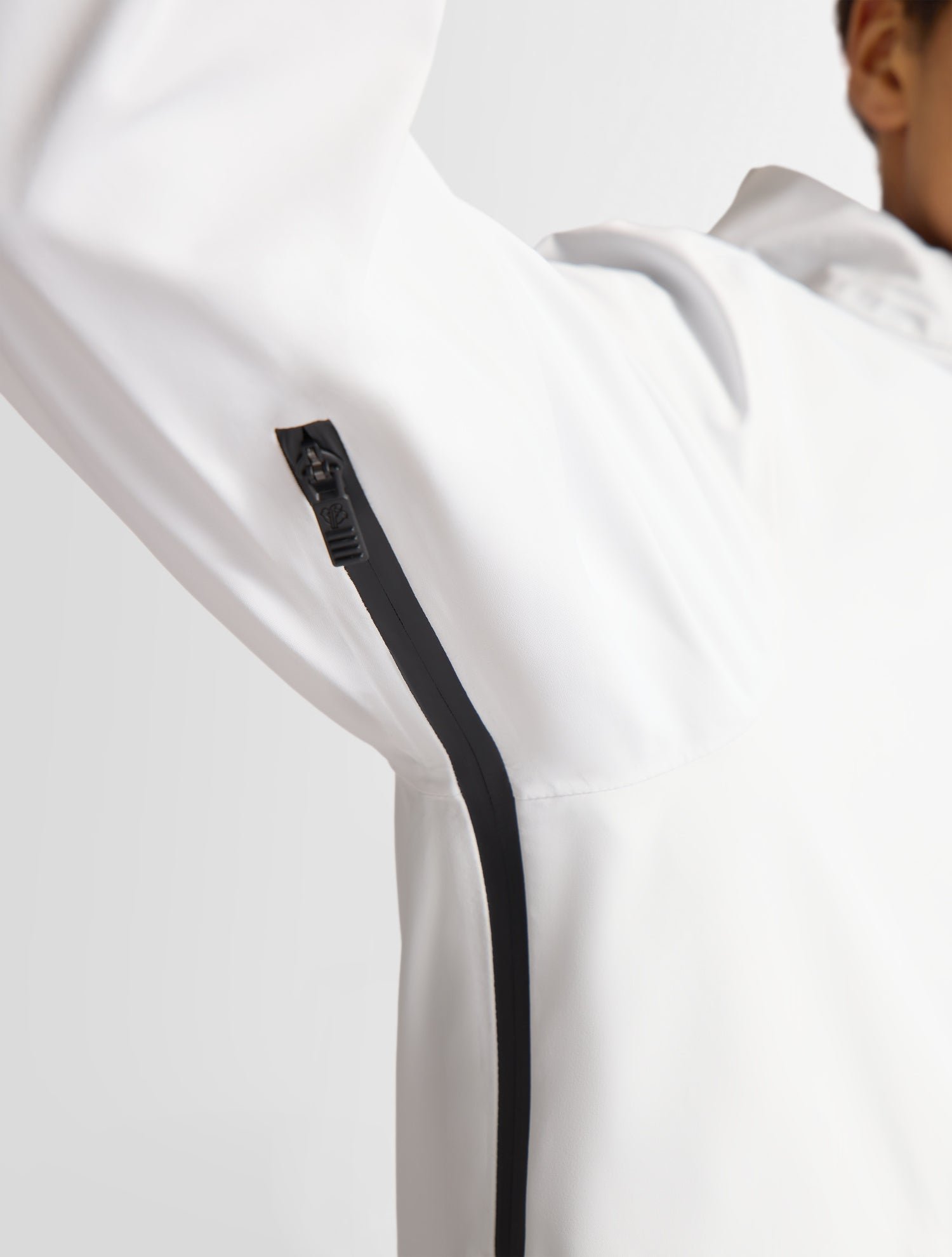 Veste ilanox col capuche coupe regular FUSALP Blanc