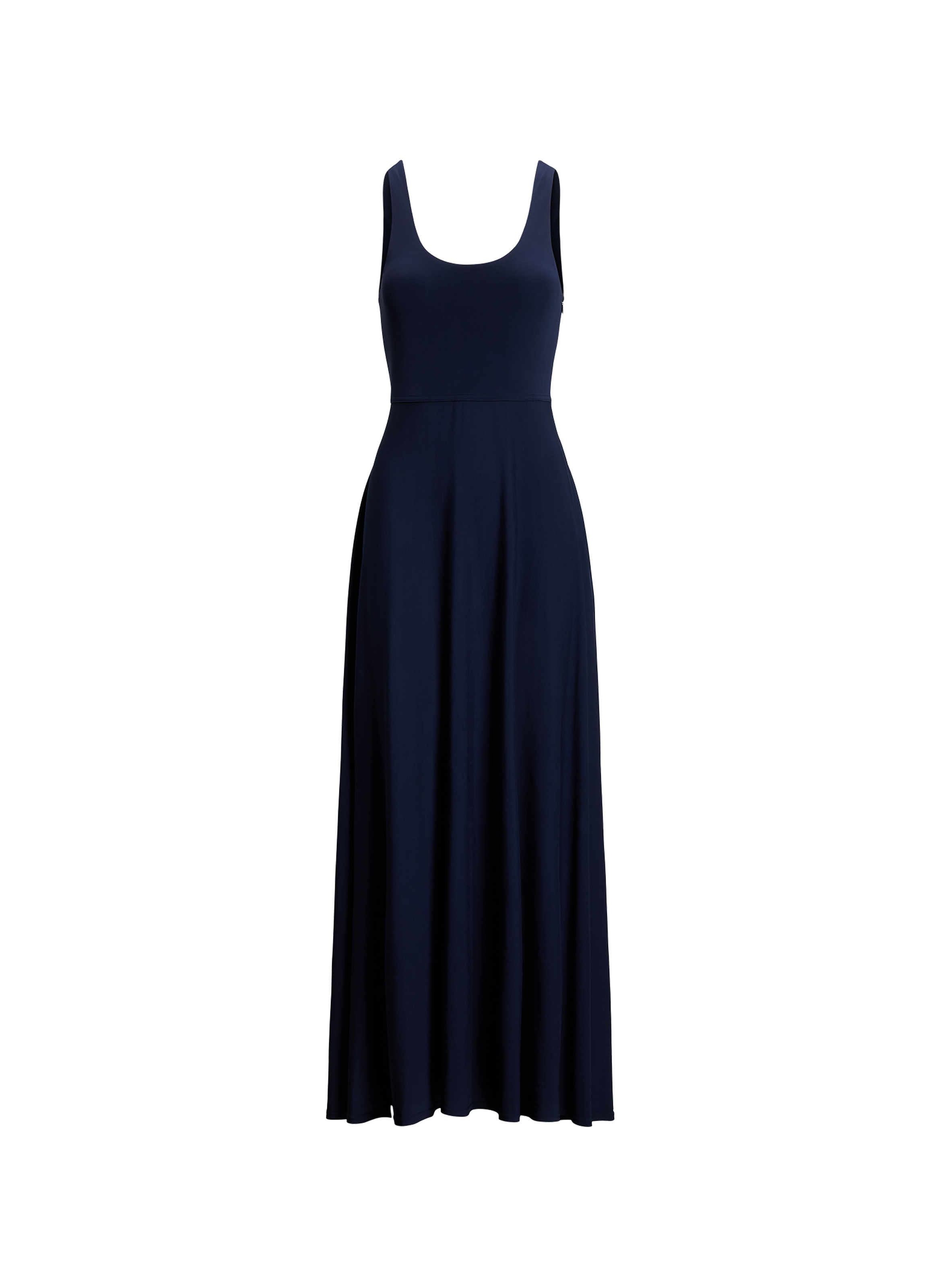 Robe longue en jersey POLO RALPH LAUREN Bleu