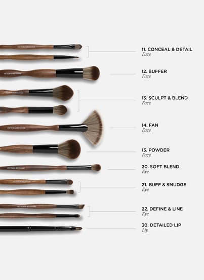 Brush Collection - 30 Detailed Lip VICTORIA BECKHAM Brush Collection - 30 Detailed Lip VICTORIA BECKHAM