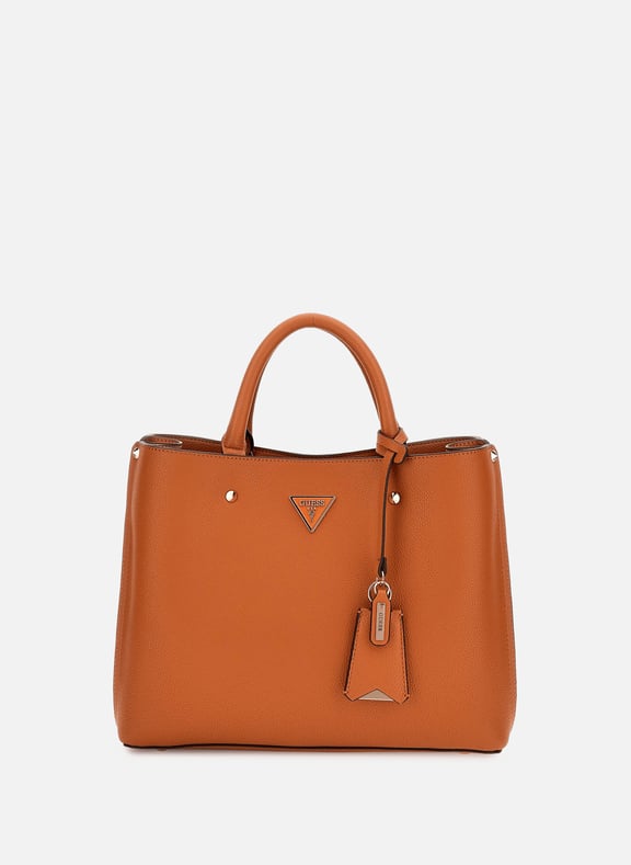 Sac à main Meridian Marron by GUESS GUESS Sac à main Meridian Marron