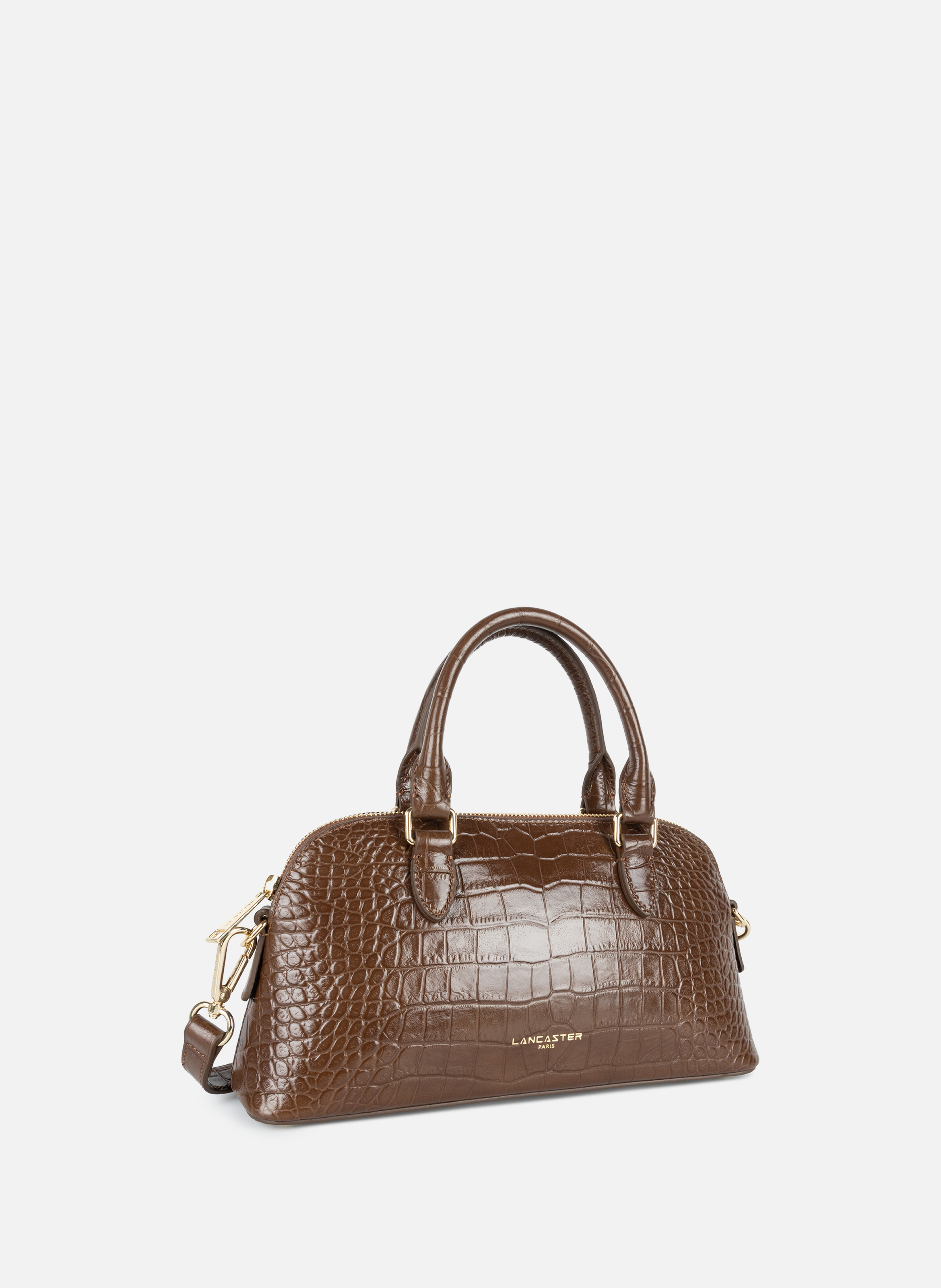 Large half moon bag - Exo LANCASTER Brown