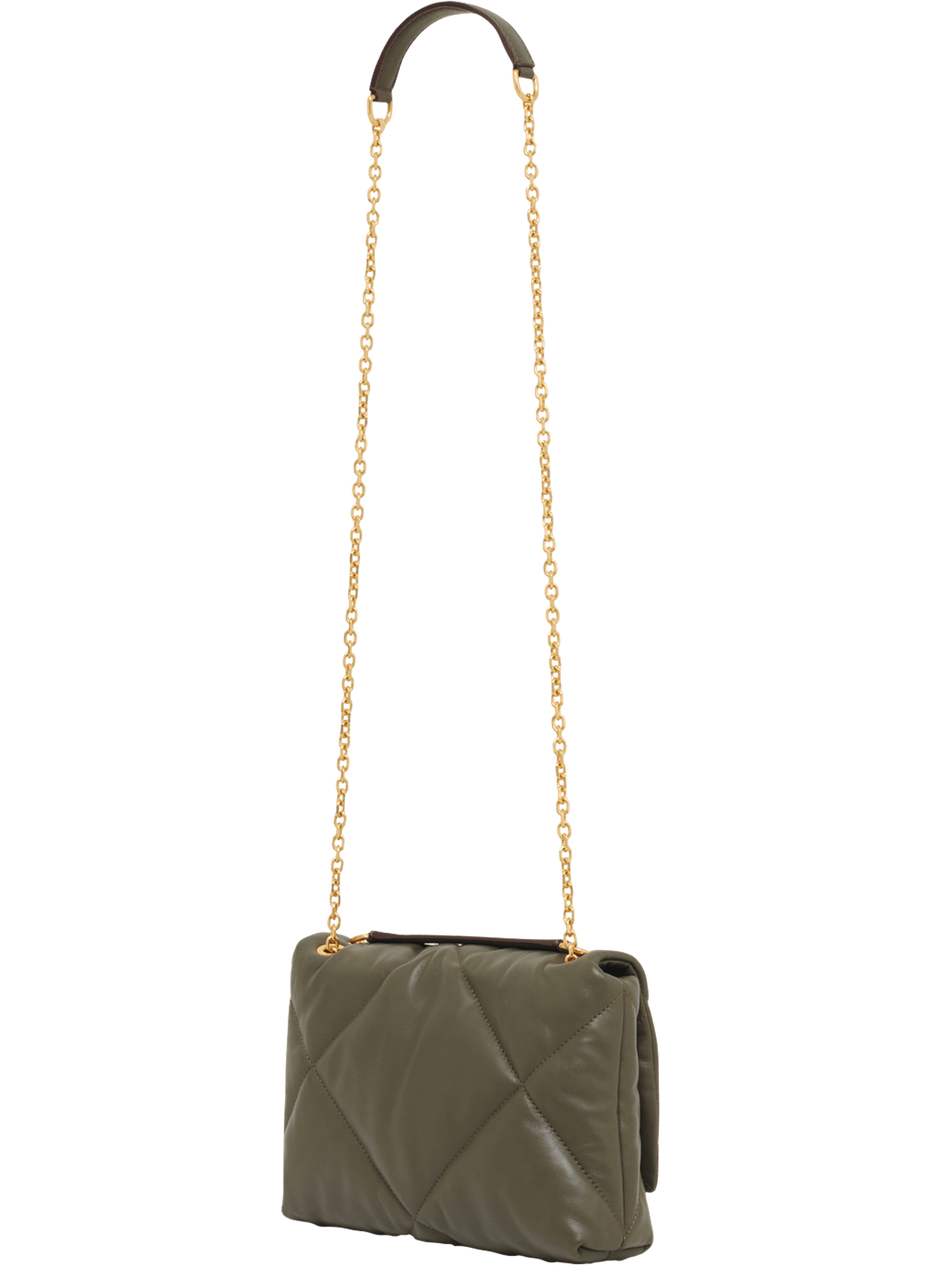 Sac en cuir matelassé - le fanny GERARD DAREL Kaki