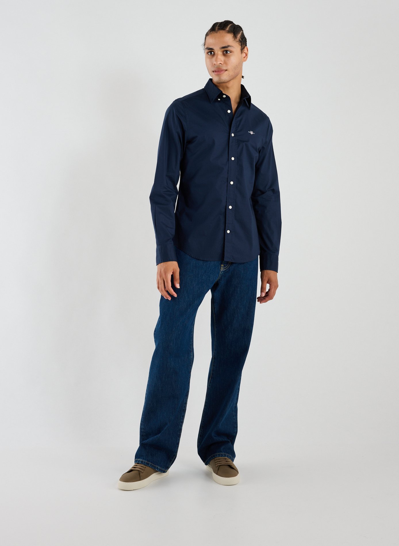 Cotton shirt GANT Blue