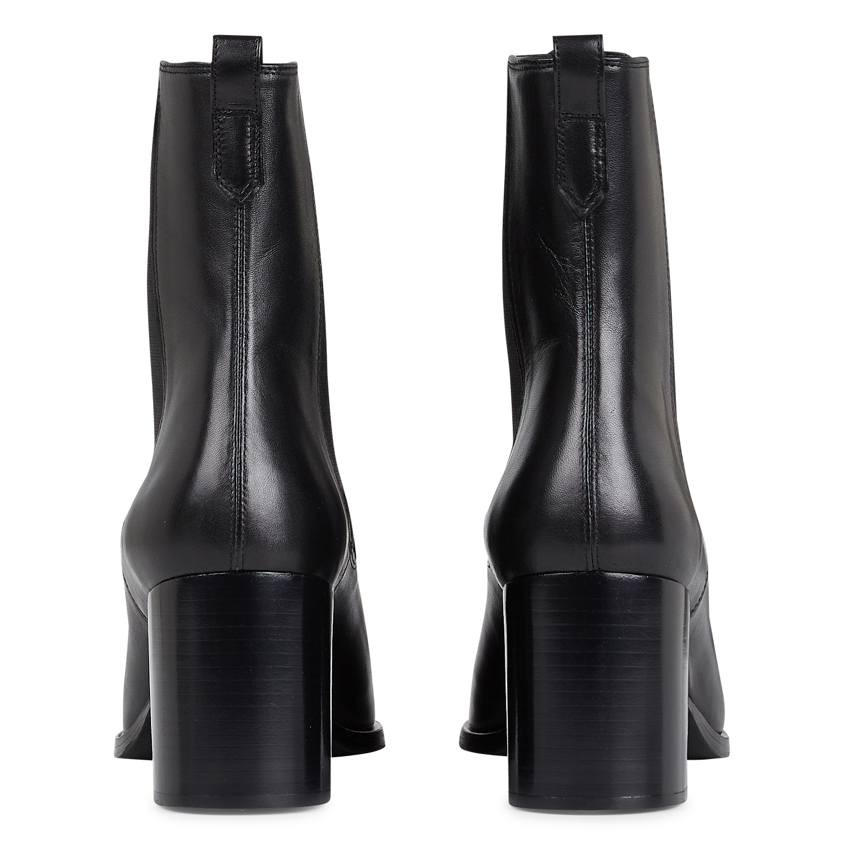 Bottines en cuir n°663 RIVECOUR Noir