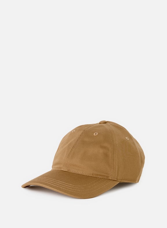 Cotton baseball cap Brown by LACOSTE LACOSTE Cotton baseball cap Brown
