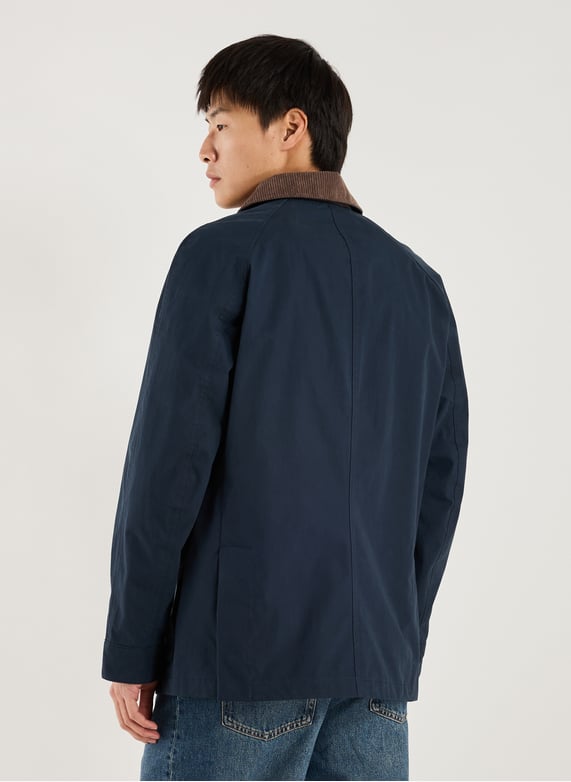 Blouson col classique en coton mélangé | Bleu by TIMBERLAND Blouson col classique en coton mélangé Bleu