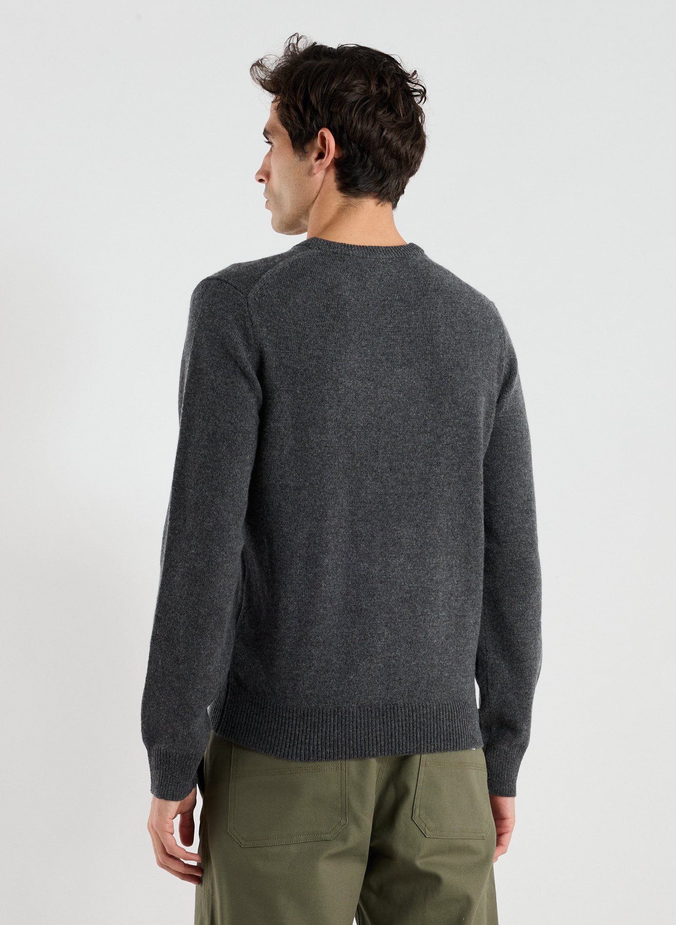 Crew-neck jumper HACKETT Grey