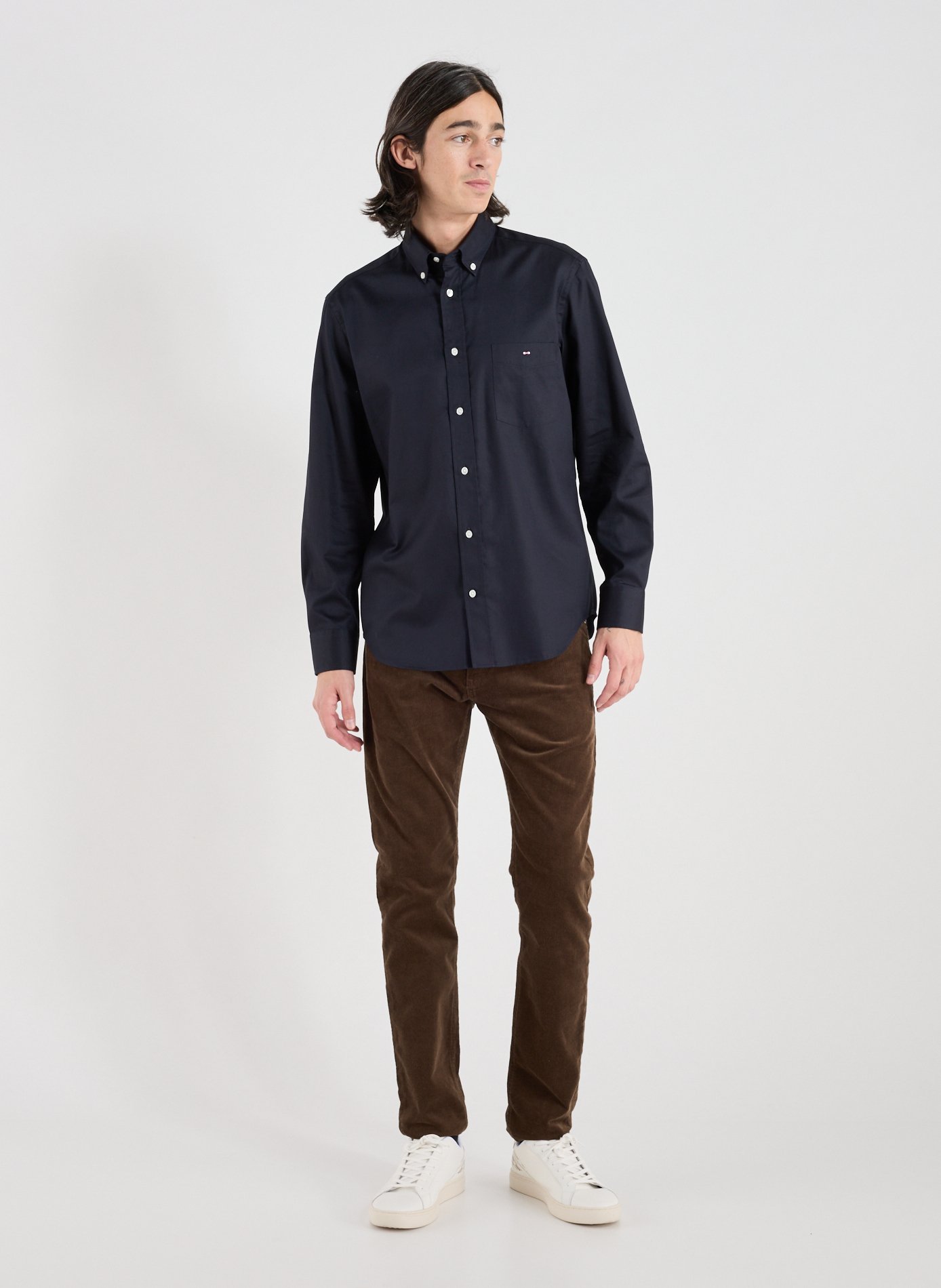 Cotton shirt EDEN PARK Blue