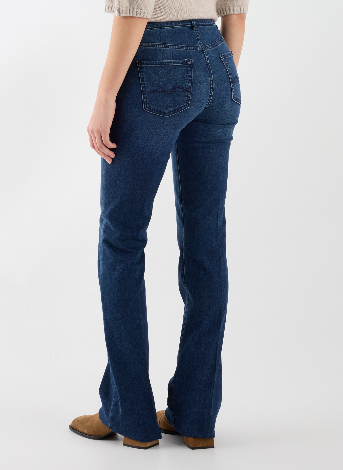 Bootcut jeans 7 FOR ALL MANKIND Blue