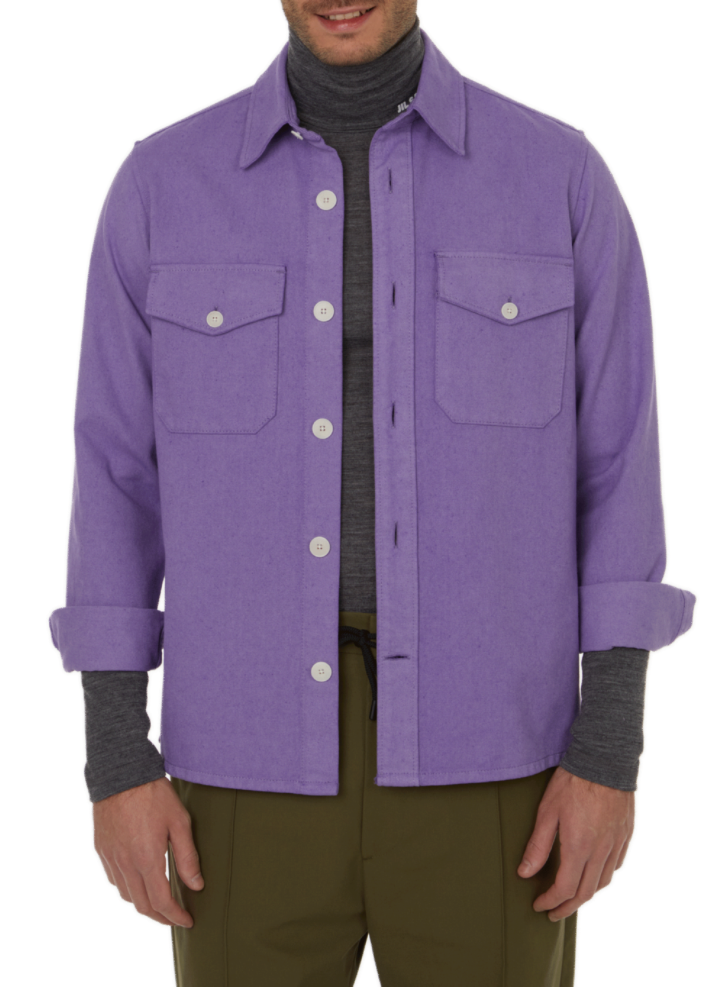 EDITIONS 102 Cotton shirt  Purple