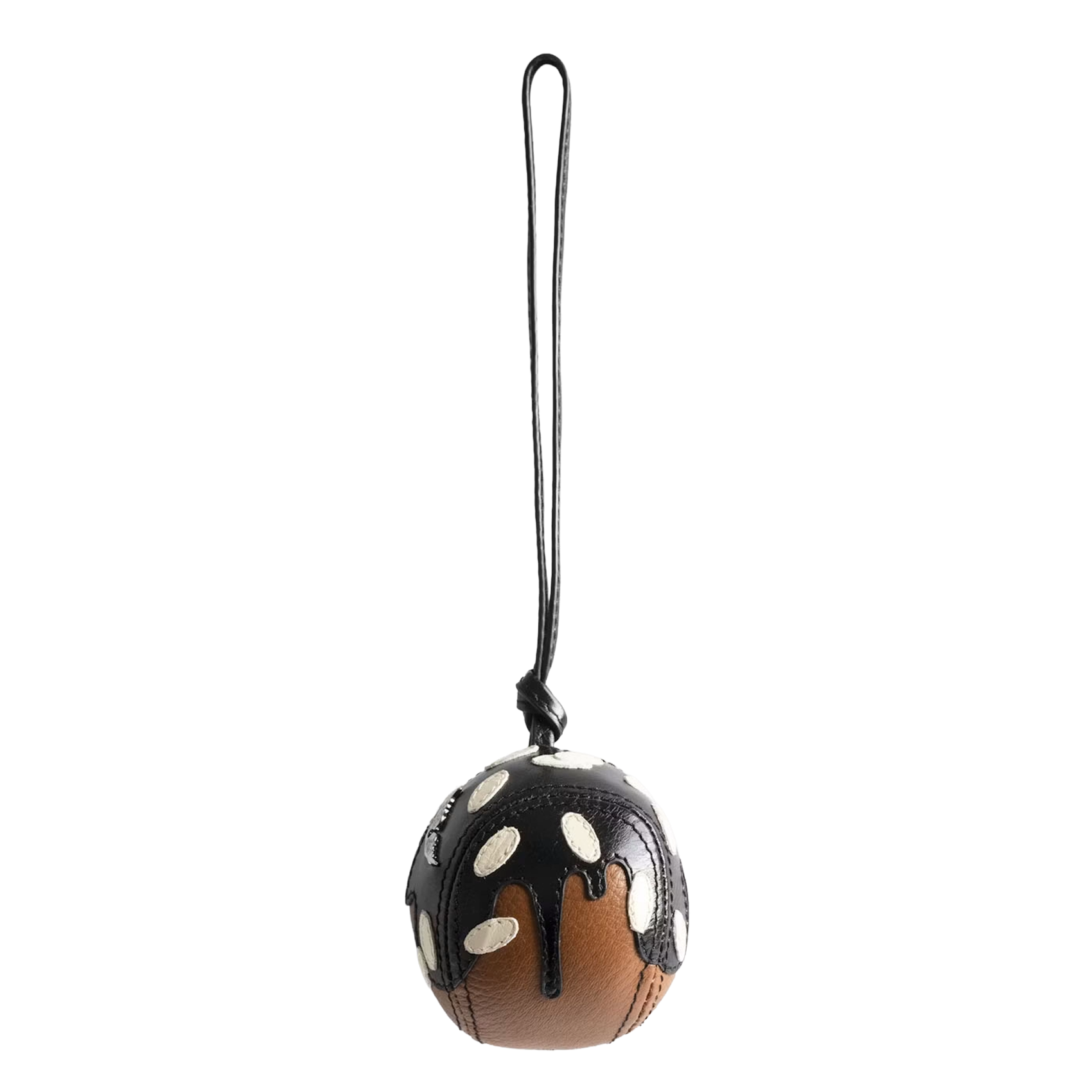 Porte-clés en cuir the chocolate chou ZADIG&VOLTAIRE Noir