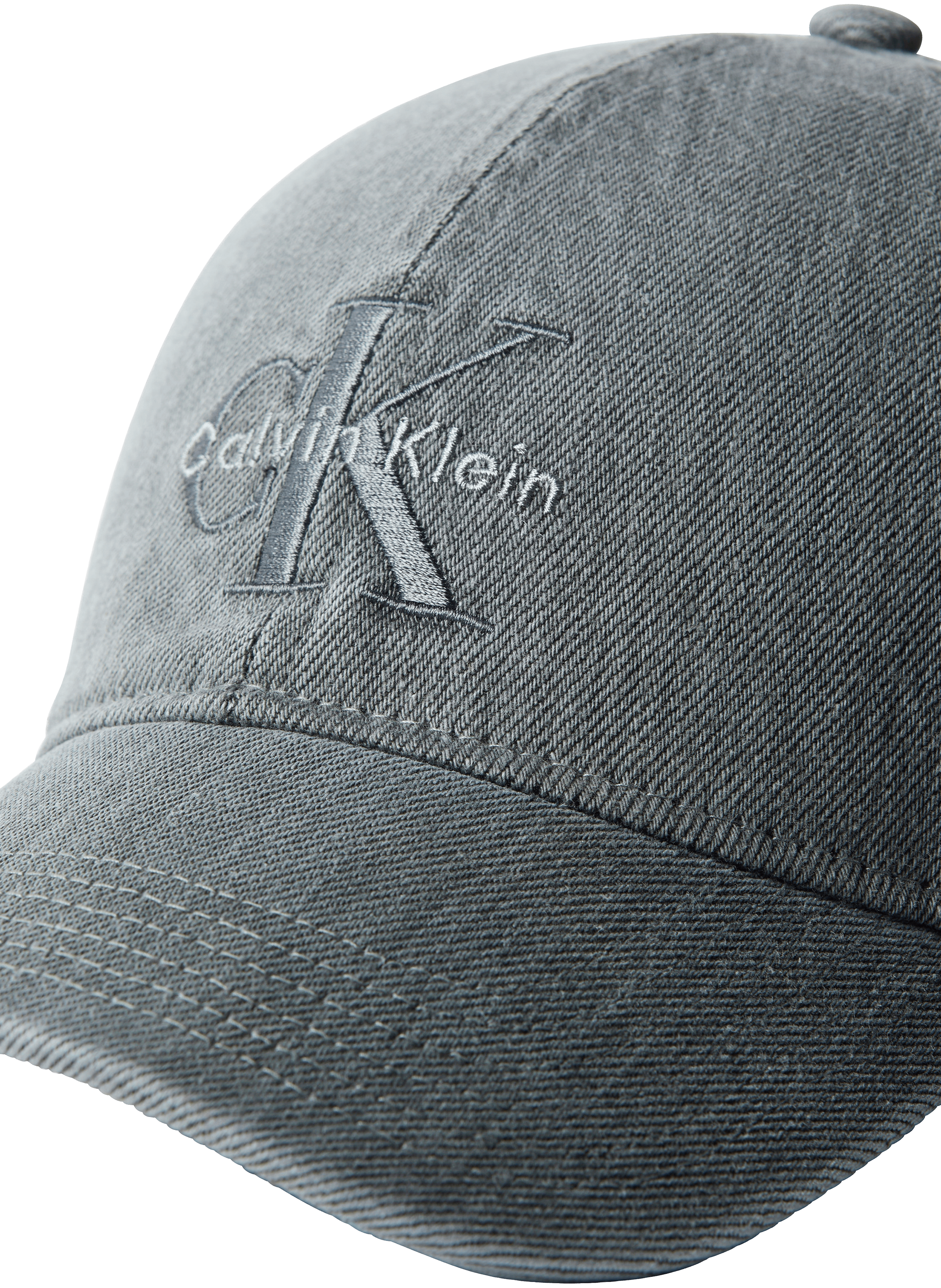 Denim baseball cap CALVIN KLEIN Grey