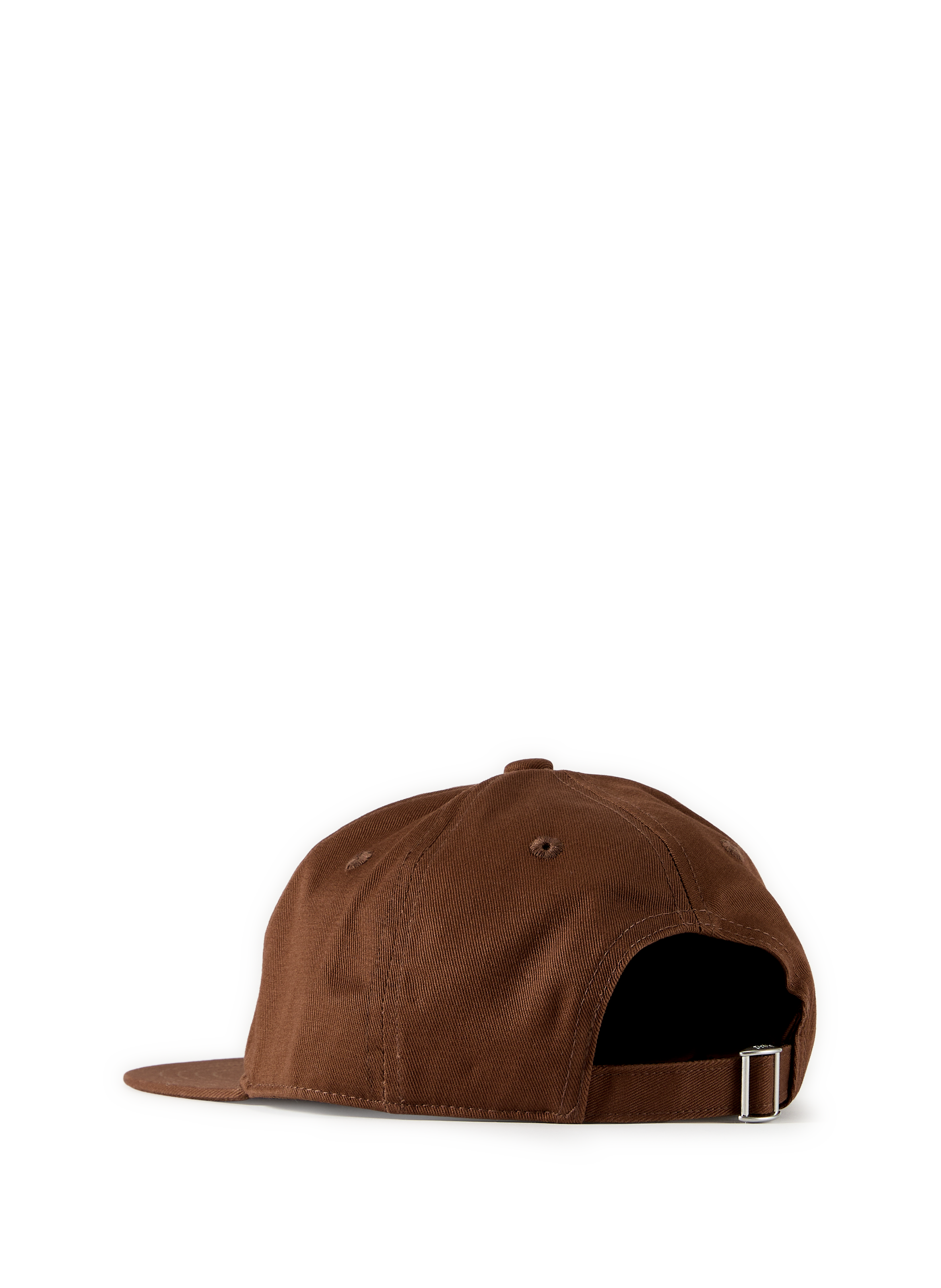 Embroidered cotton baseball cap DROLE DE MONSIEUR Brown