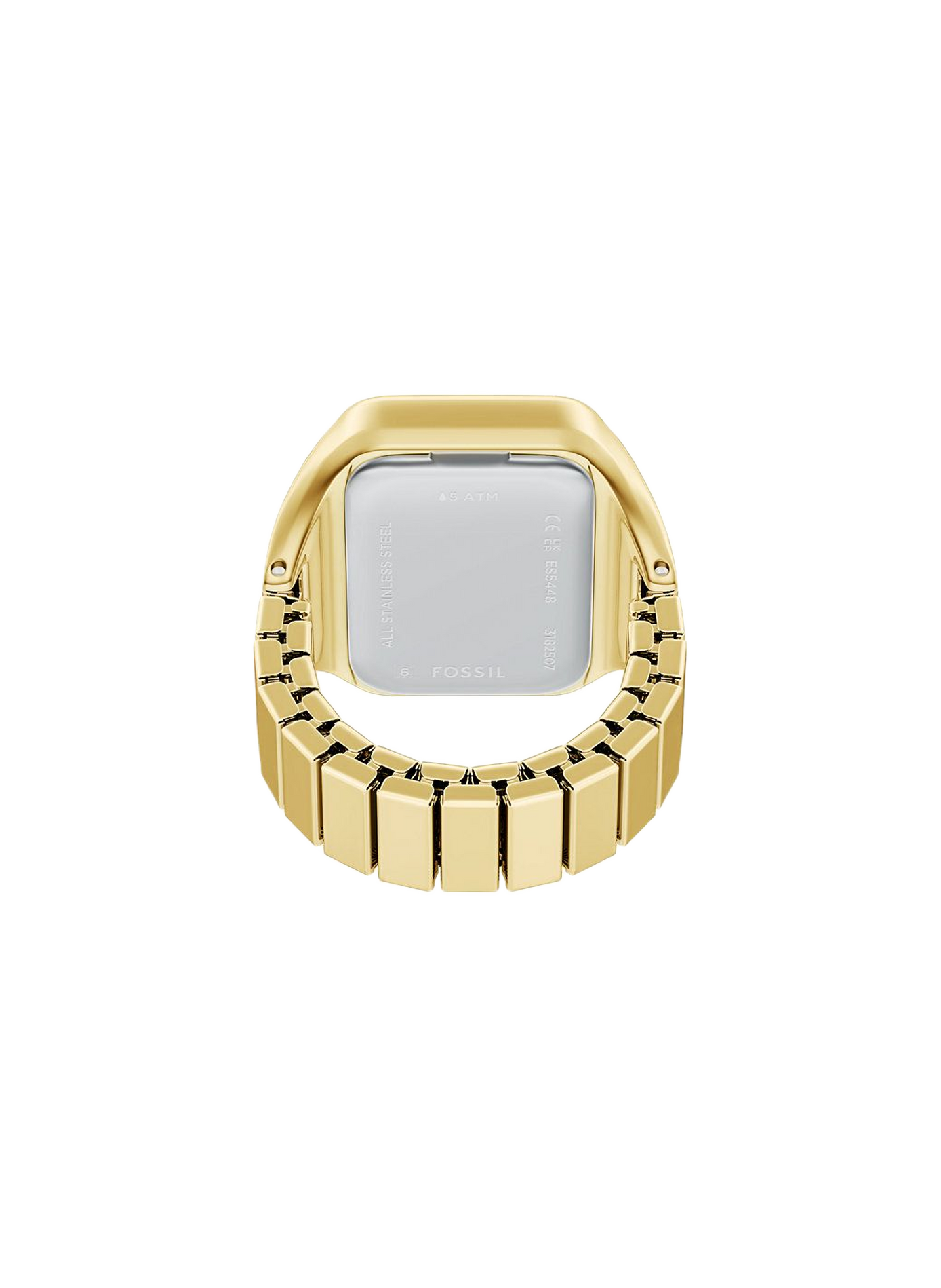 Montre bague en acier inoxydable FOSSIL Vert