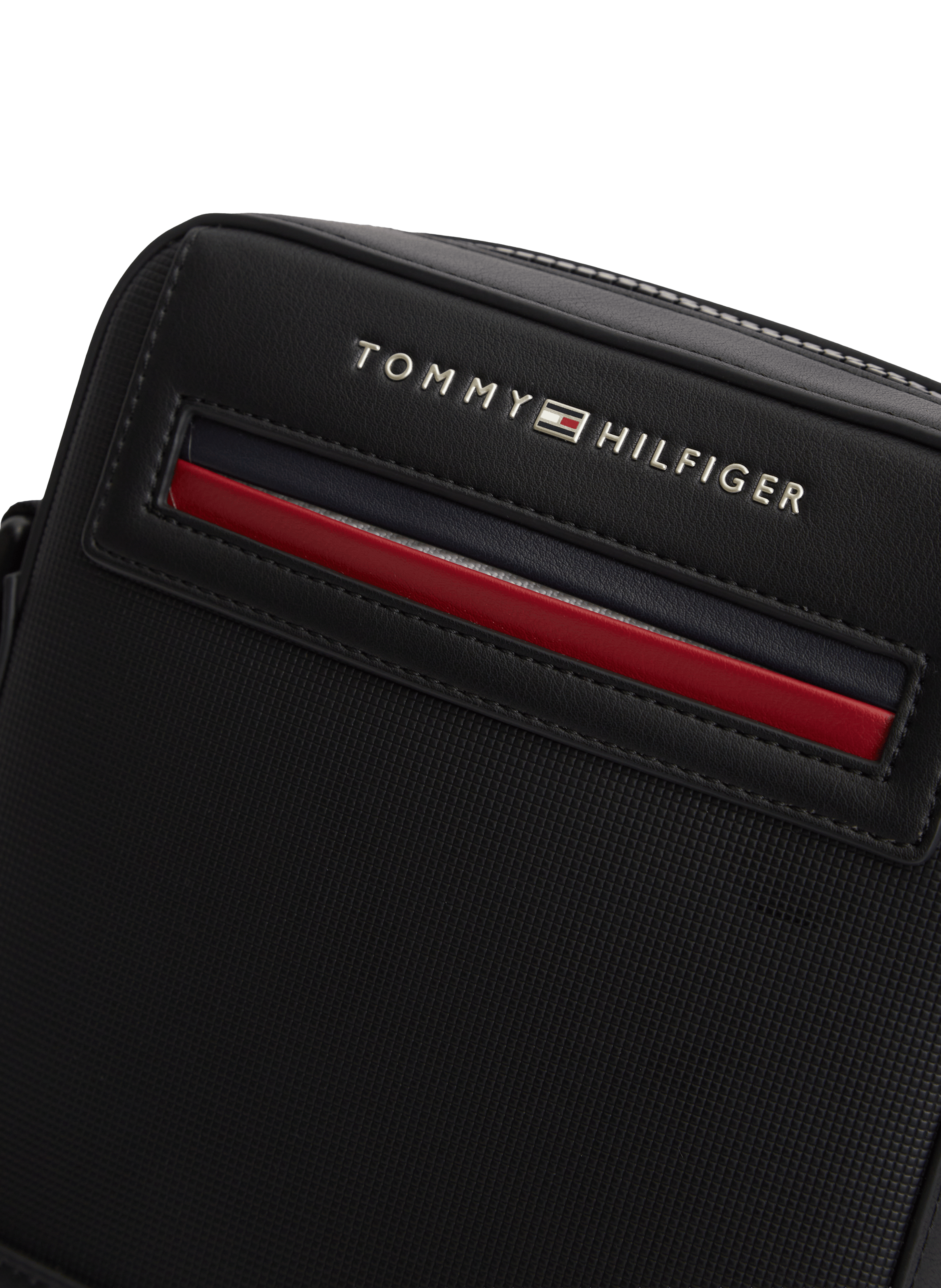 Shoulder bag with logo TOMMY HILFIGER Black