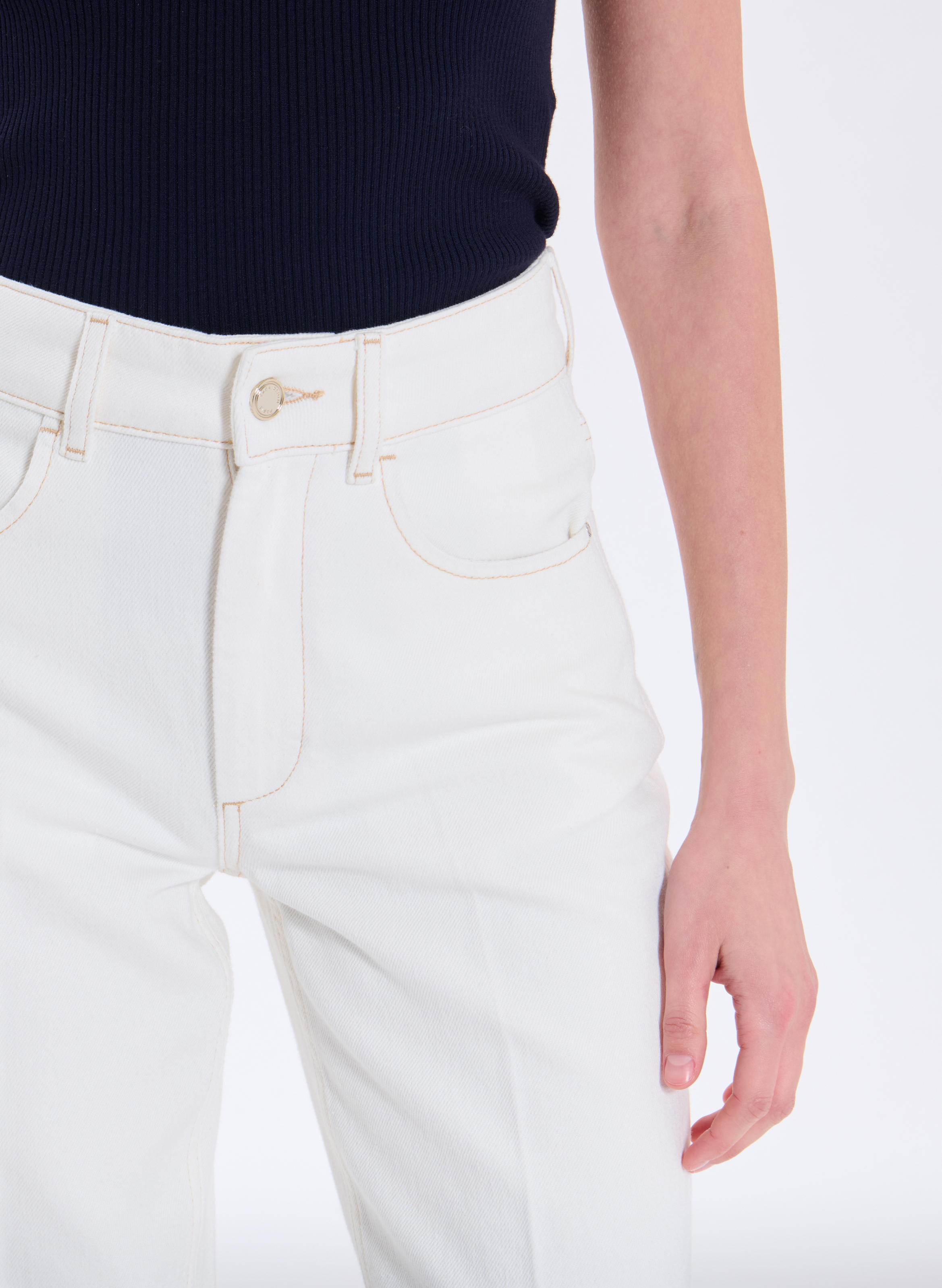 Jeans  new jessie ZAPA Blanc