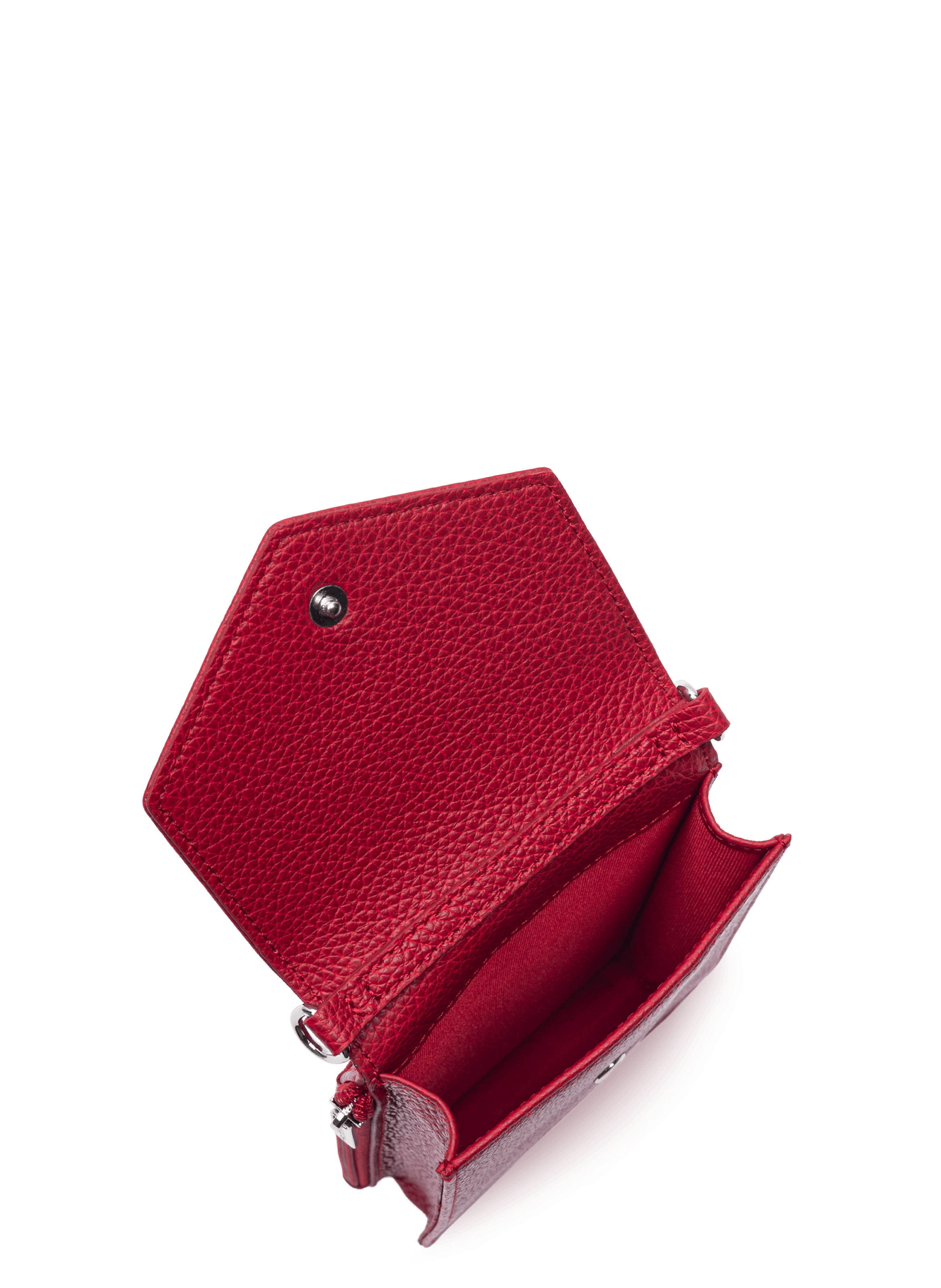 Pochette smartphone - foulonné pm LANCASTER Rouge