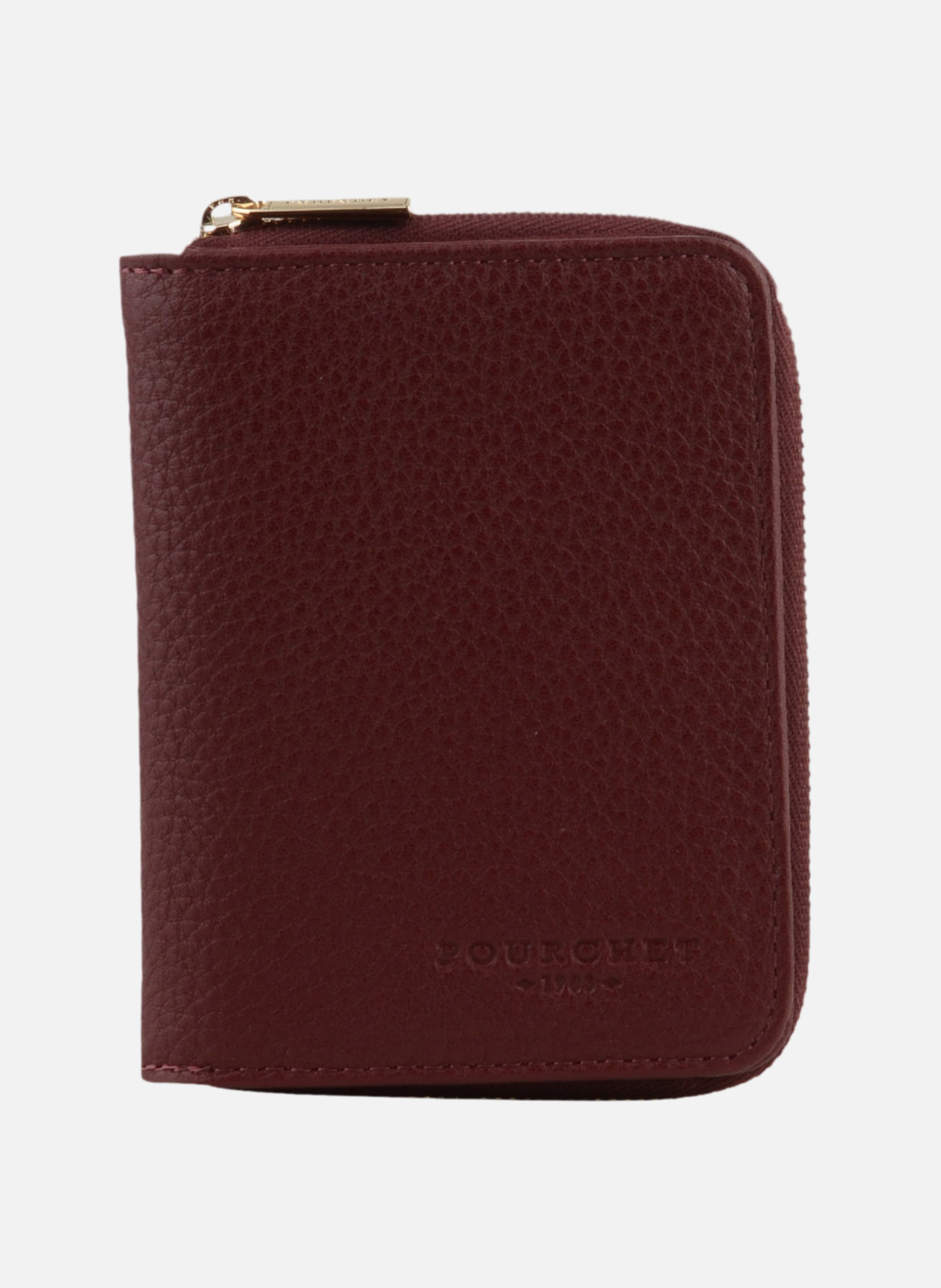 Club | portefeuille mm en cuir de vachette  Bordeaux