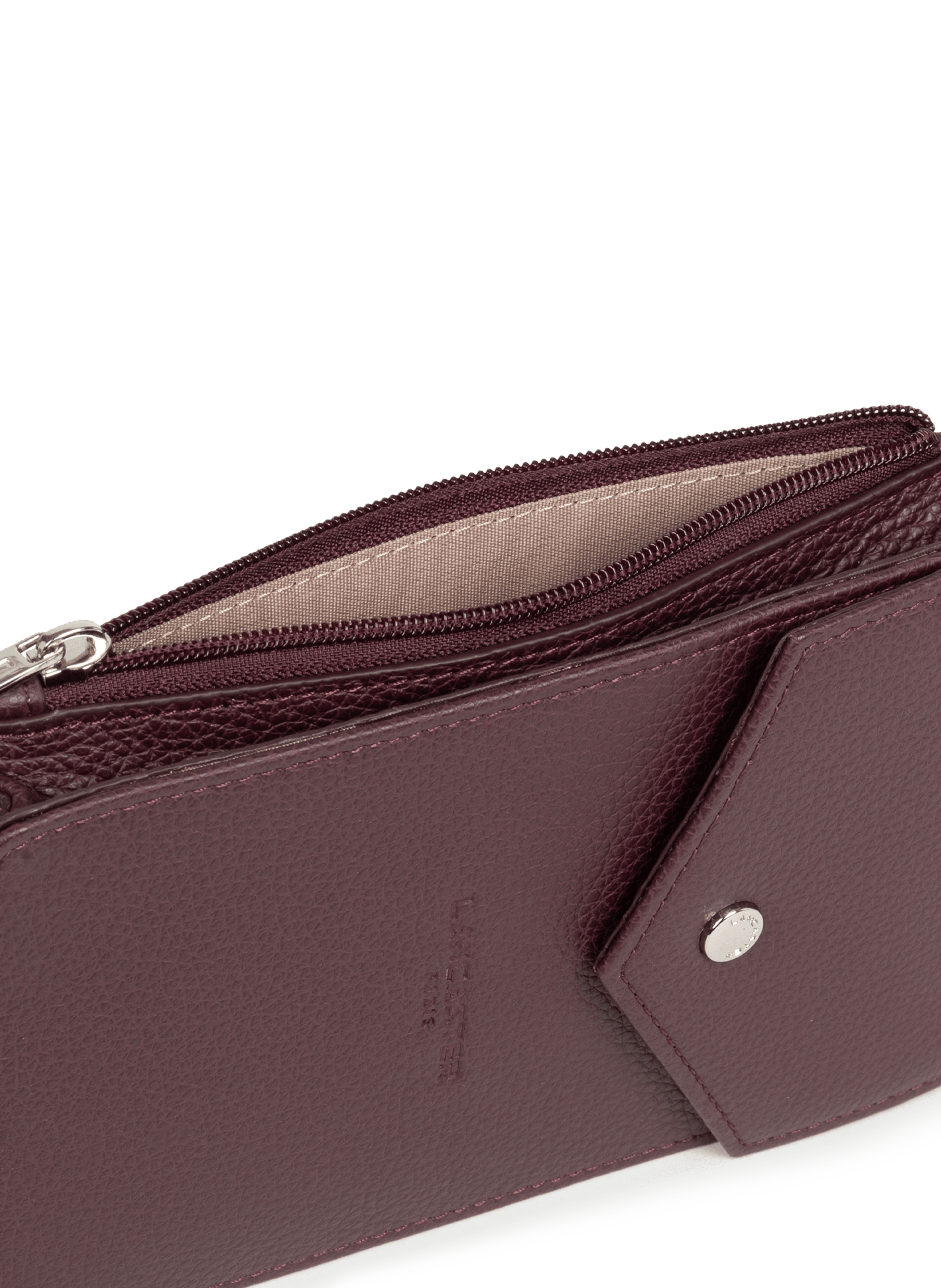 Pochette smartphone - foulonné pm | Rouge LANCASTER Femme