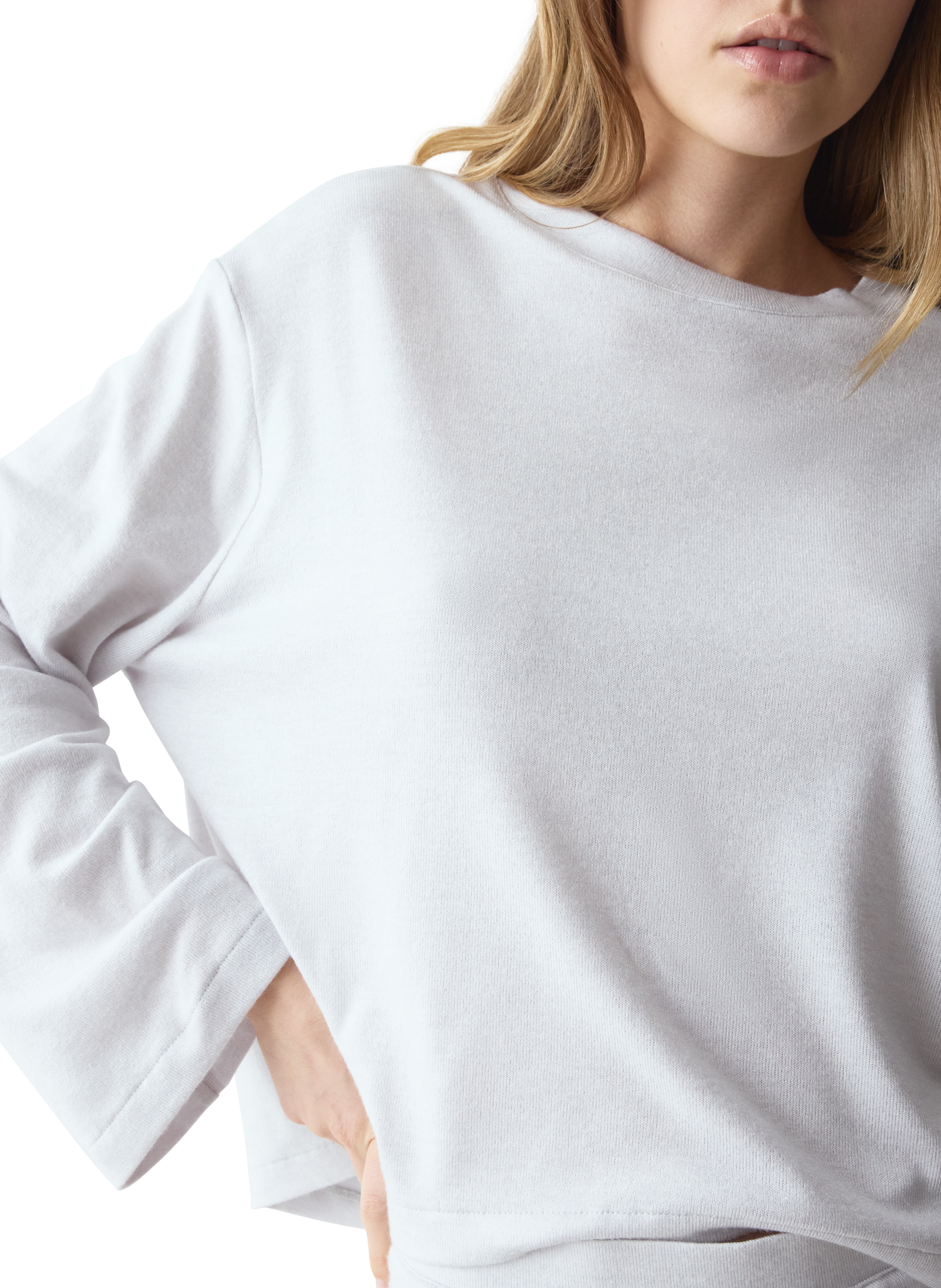 Straight-fit crew-neck sweatshirt TRIUMPH Grey